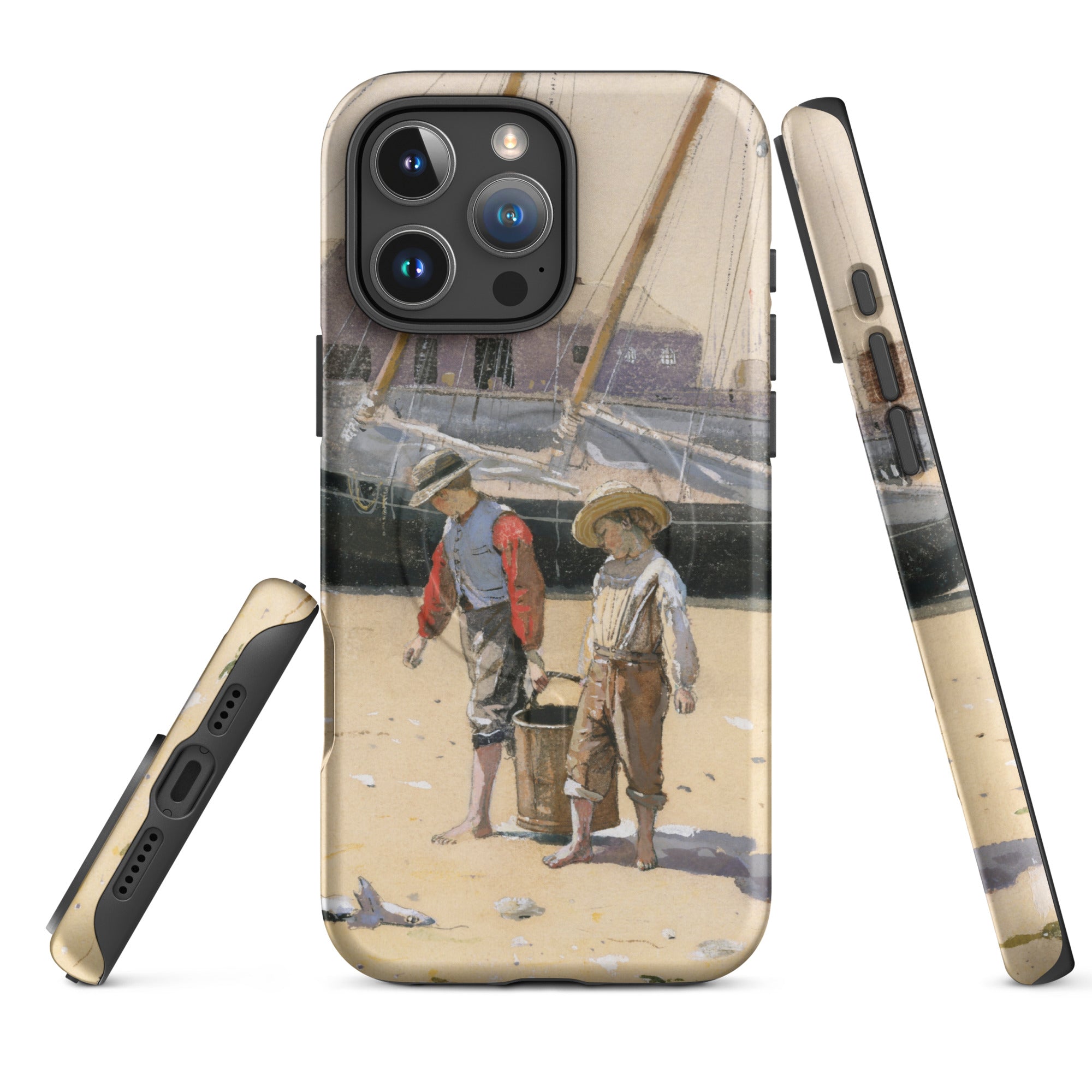 MagSafe® tough case for iPhone®-Winslow Homer-Basket of Clams 1873