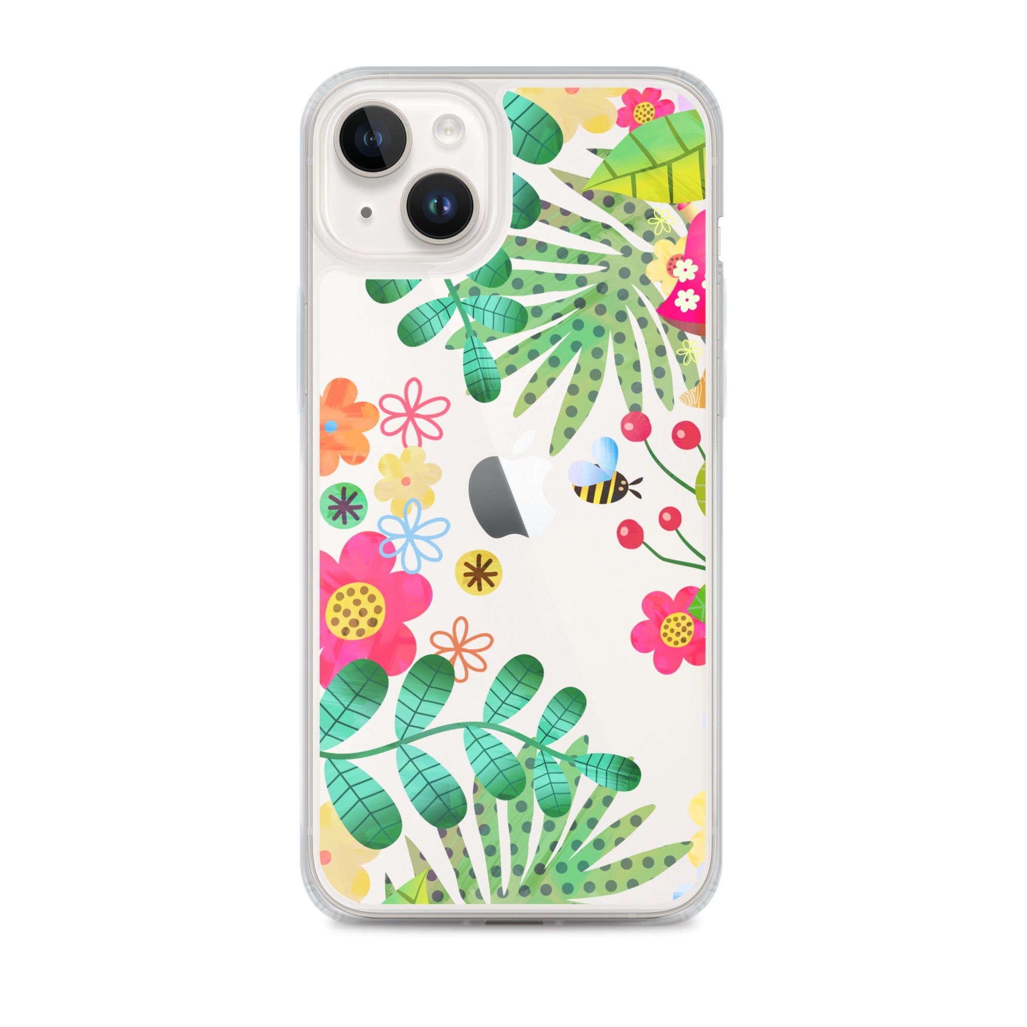 Clear Case for iPhone®- Enchanted Forest Design III