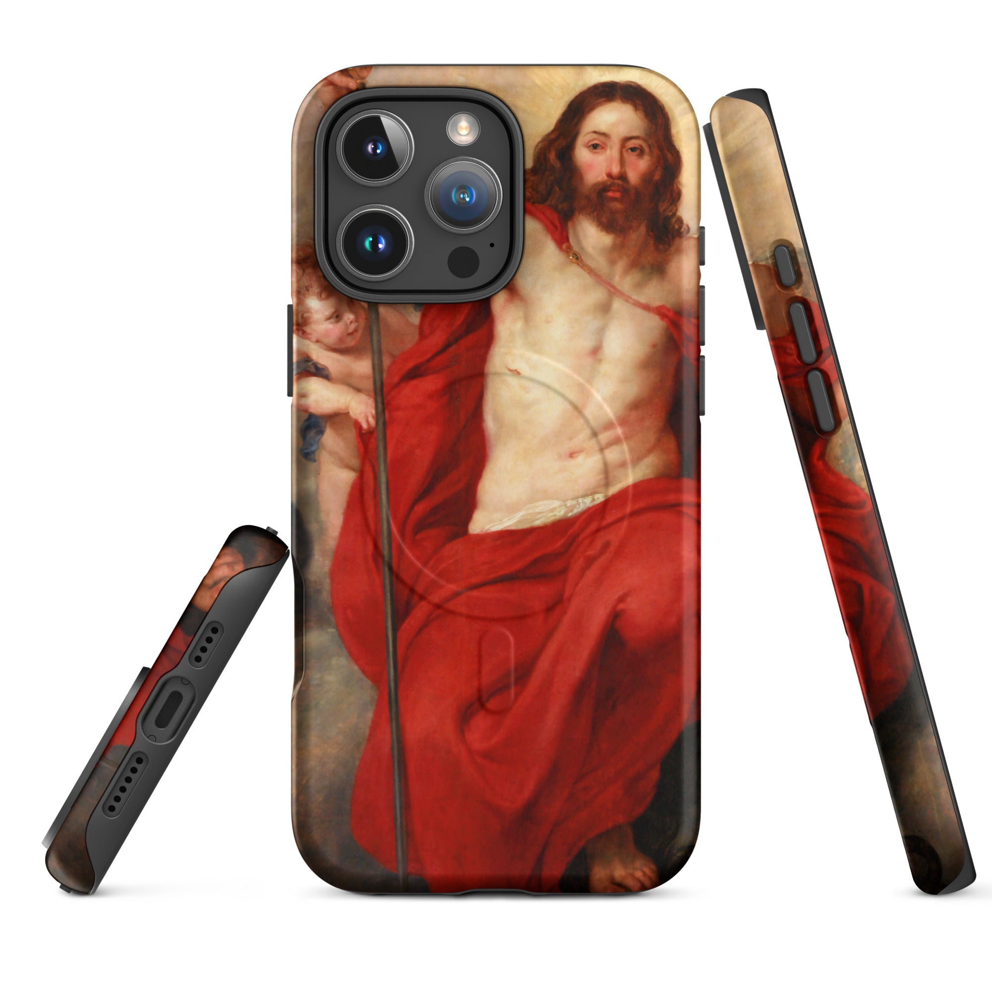 MagSafe® Tough case for iPhone®-Christ Triumphing over Death and Sin
