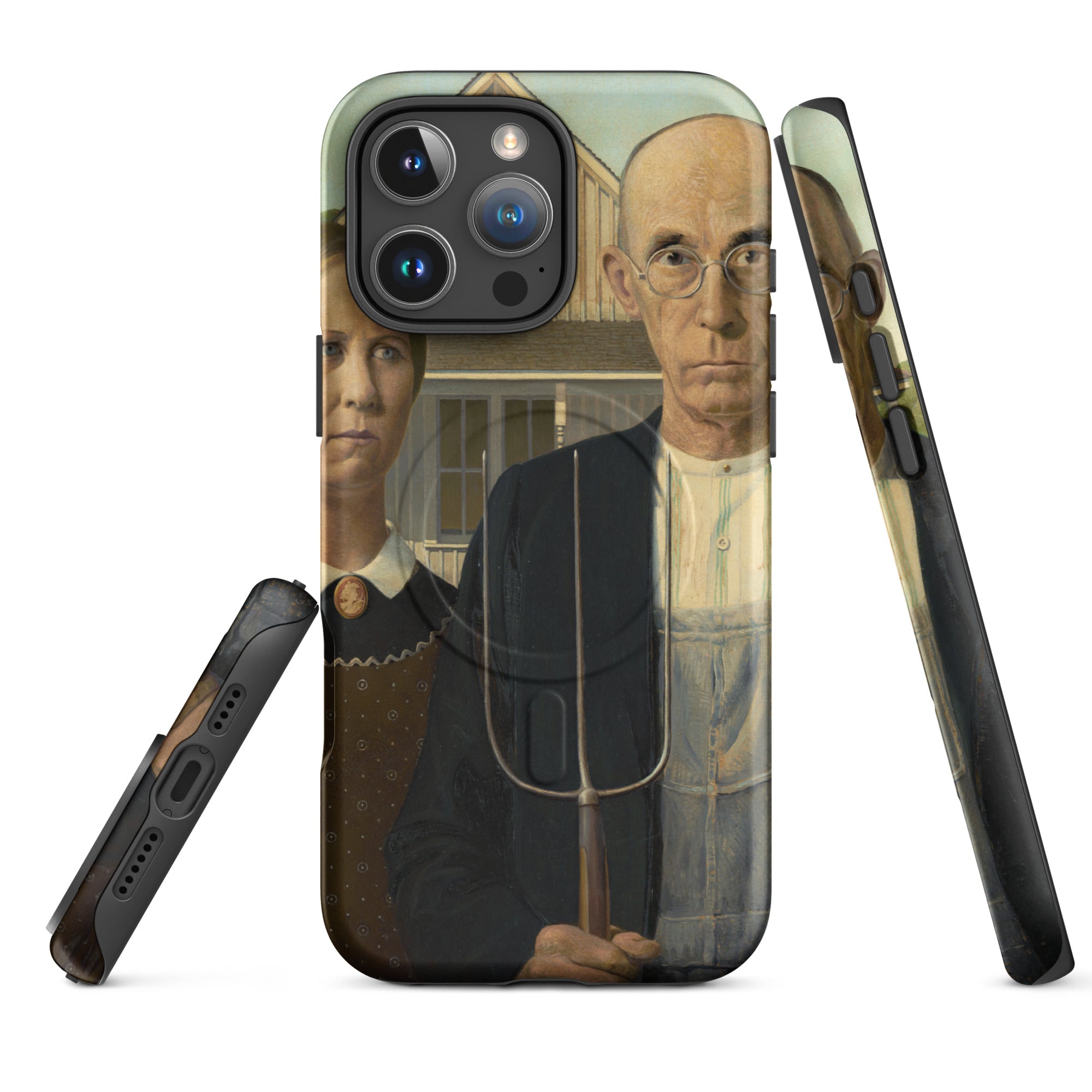 MagSafe® Tough case for iPhone®-American Gothic