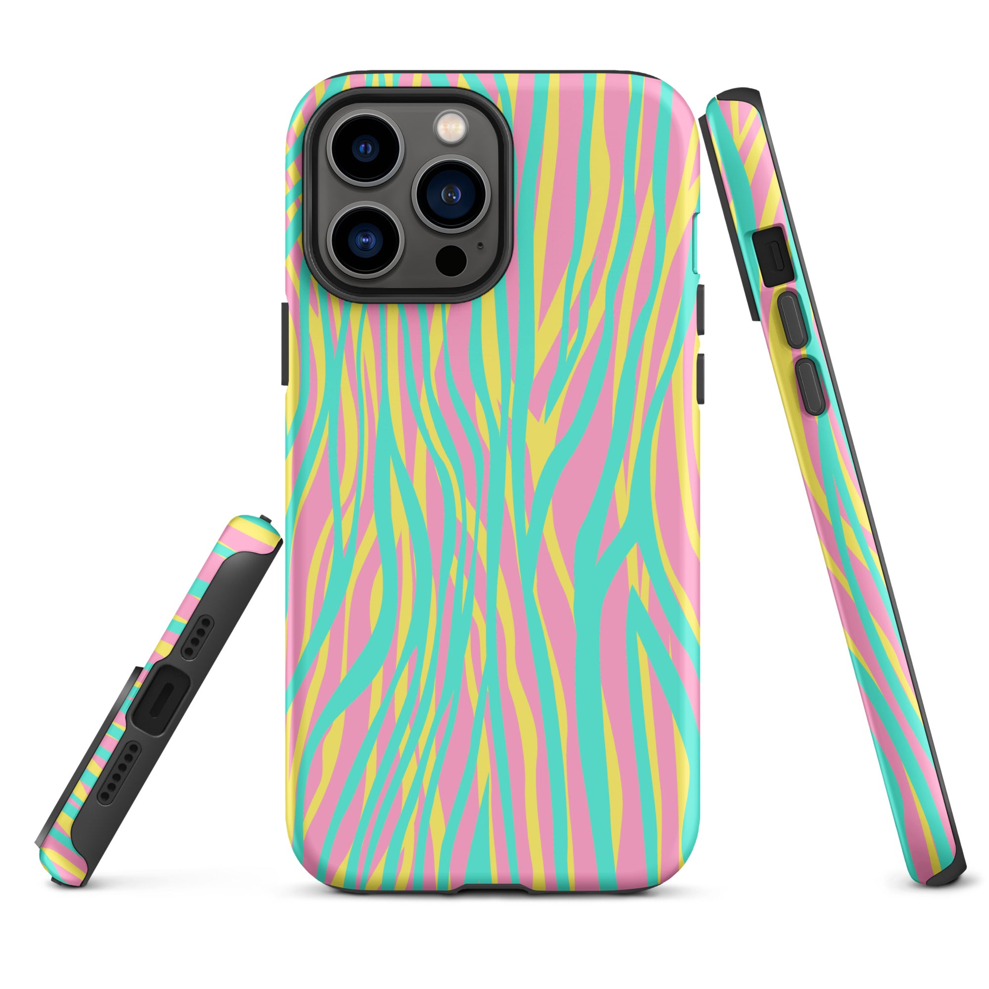Tough Case for iPhone®- Funky Zebra Pattern I