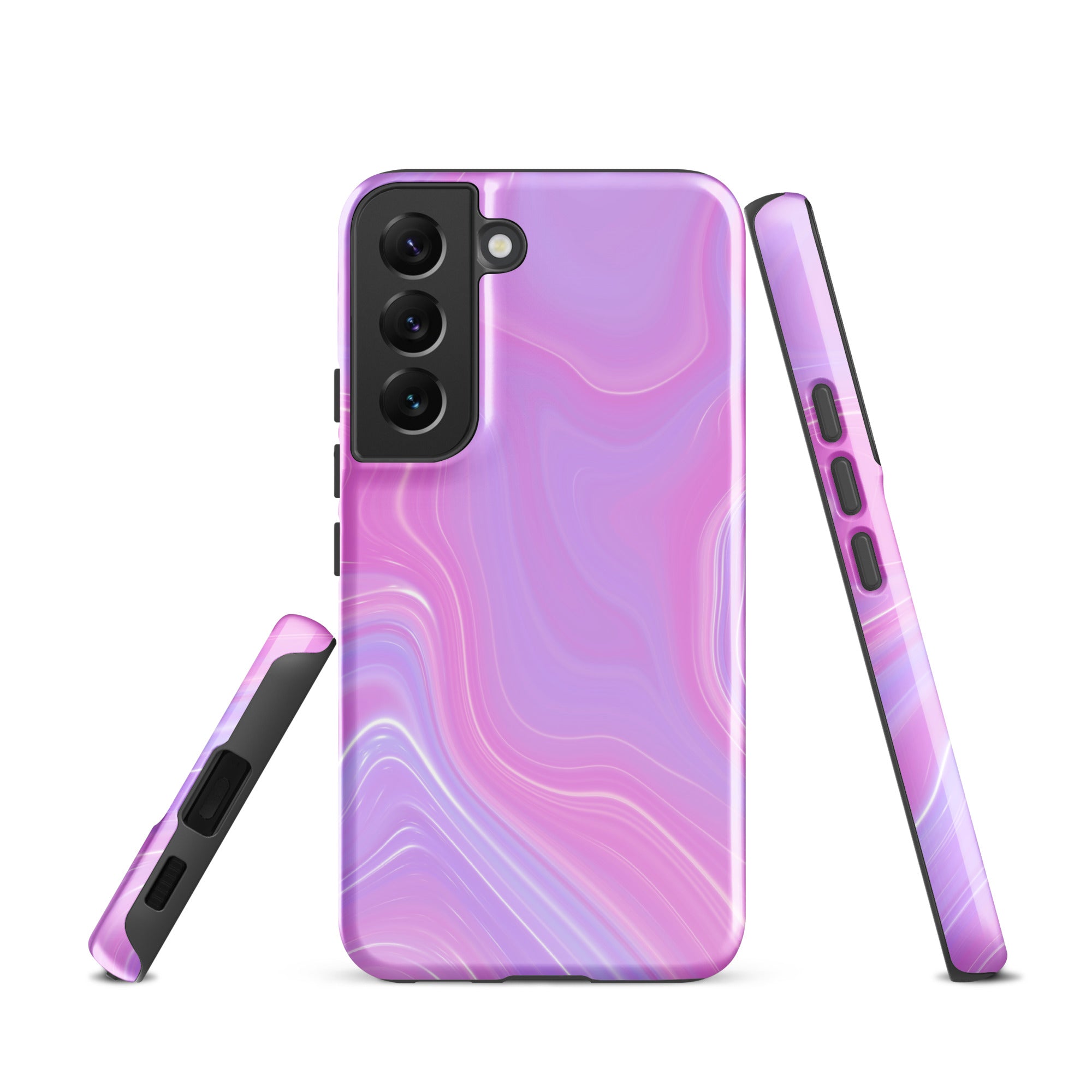 Tough case for Samsung®- Marble Pink