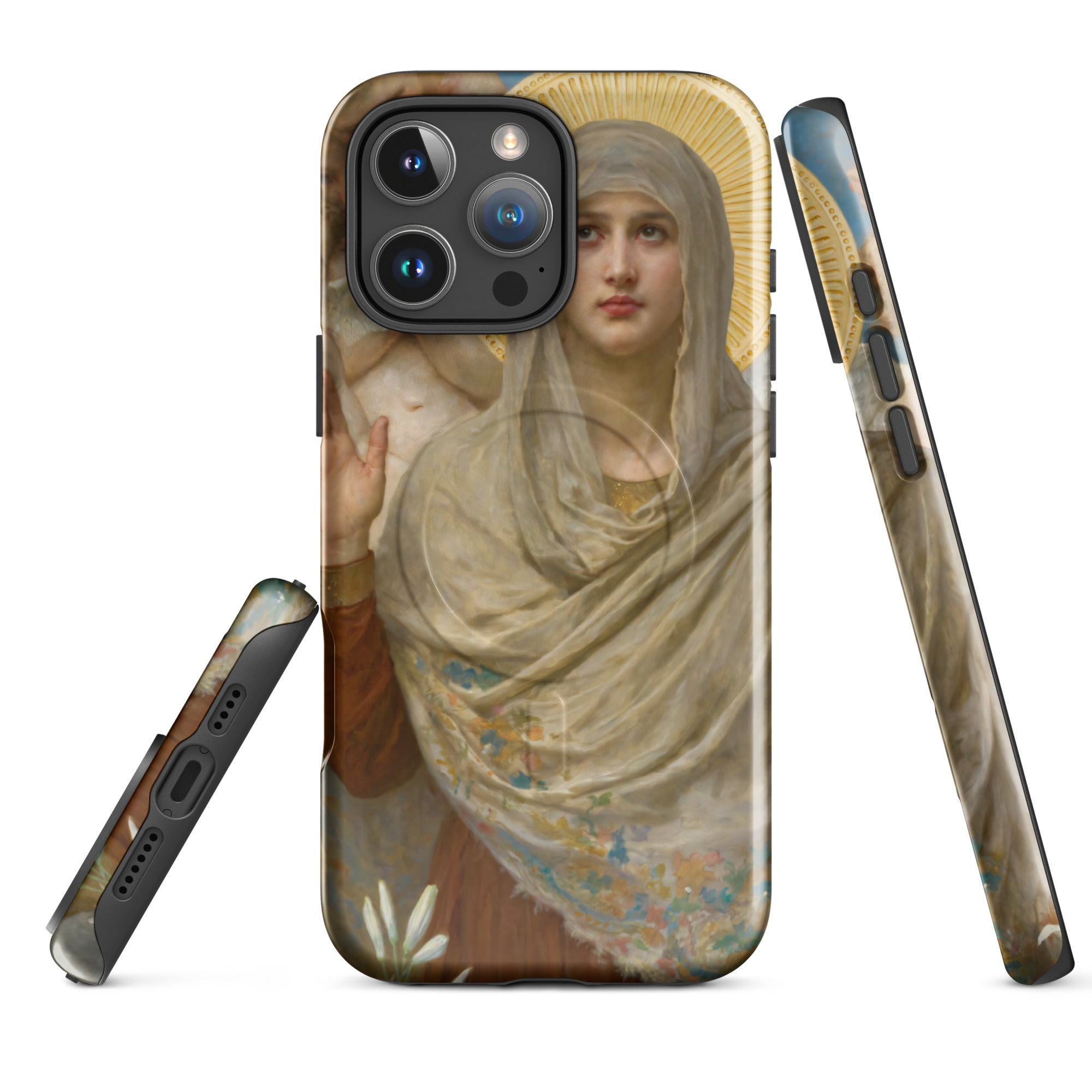 MagSafe® Tough case for iPhone®-Ora Pro Nobis