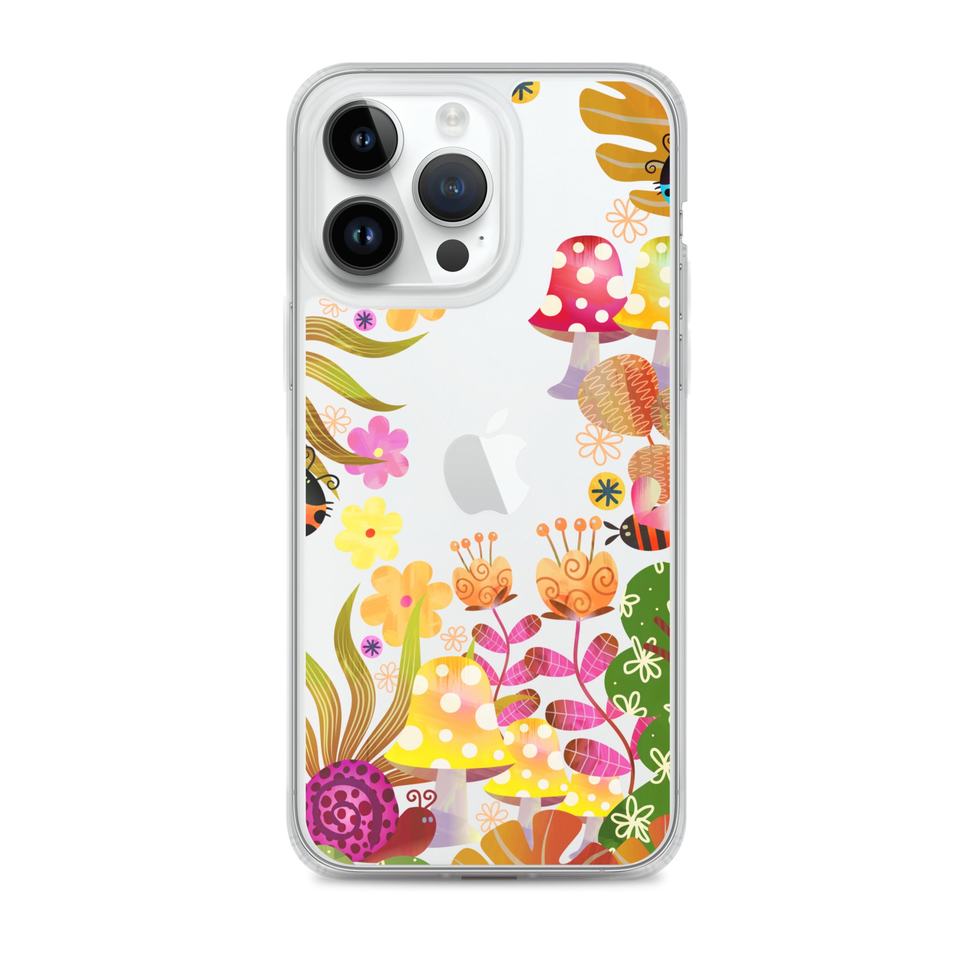 Clear Case for iPhone®- Enchanted Forest Design I