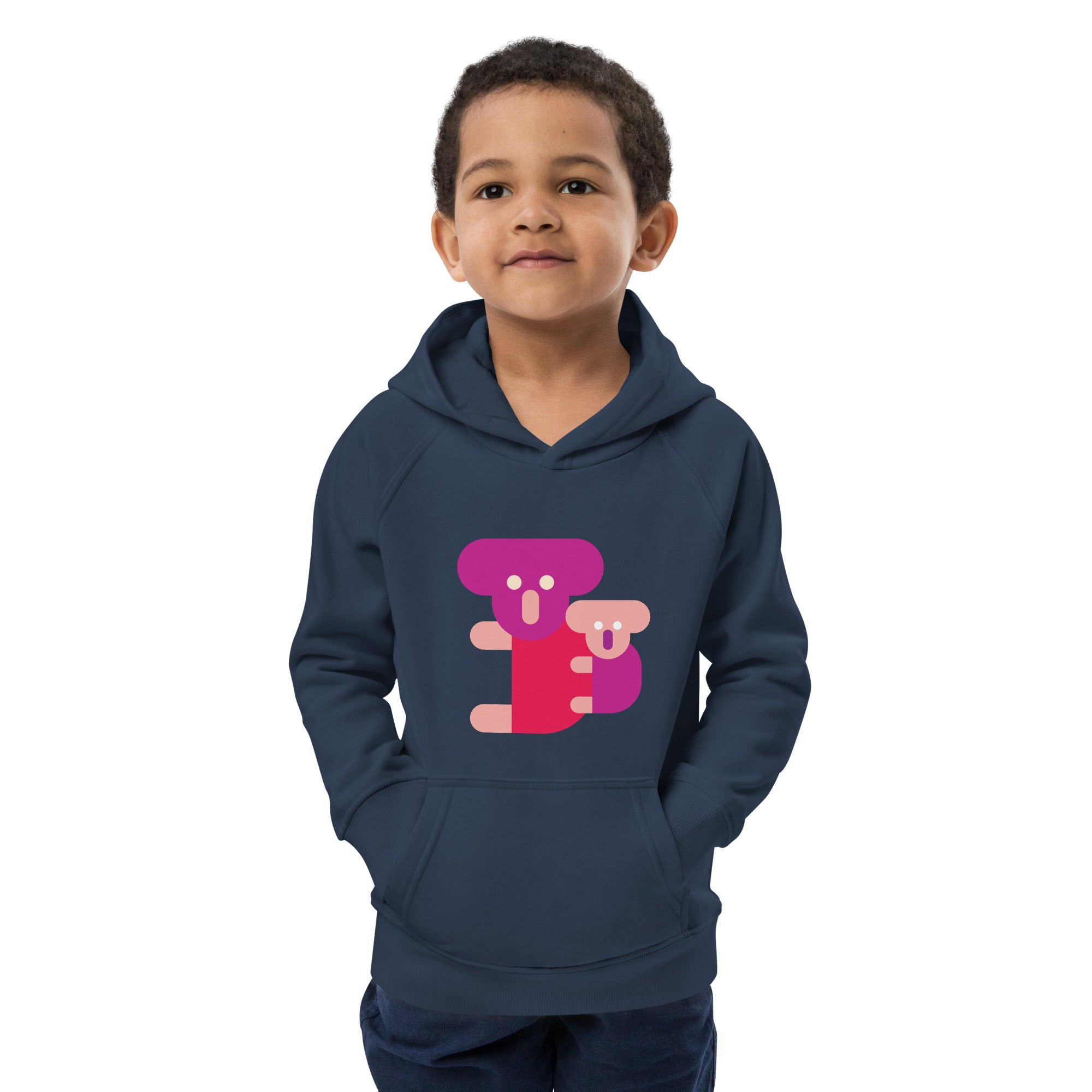 Kids eco hoodie-Panda