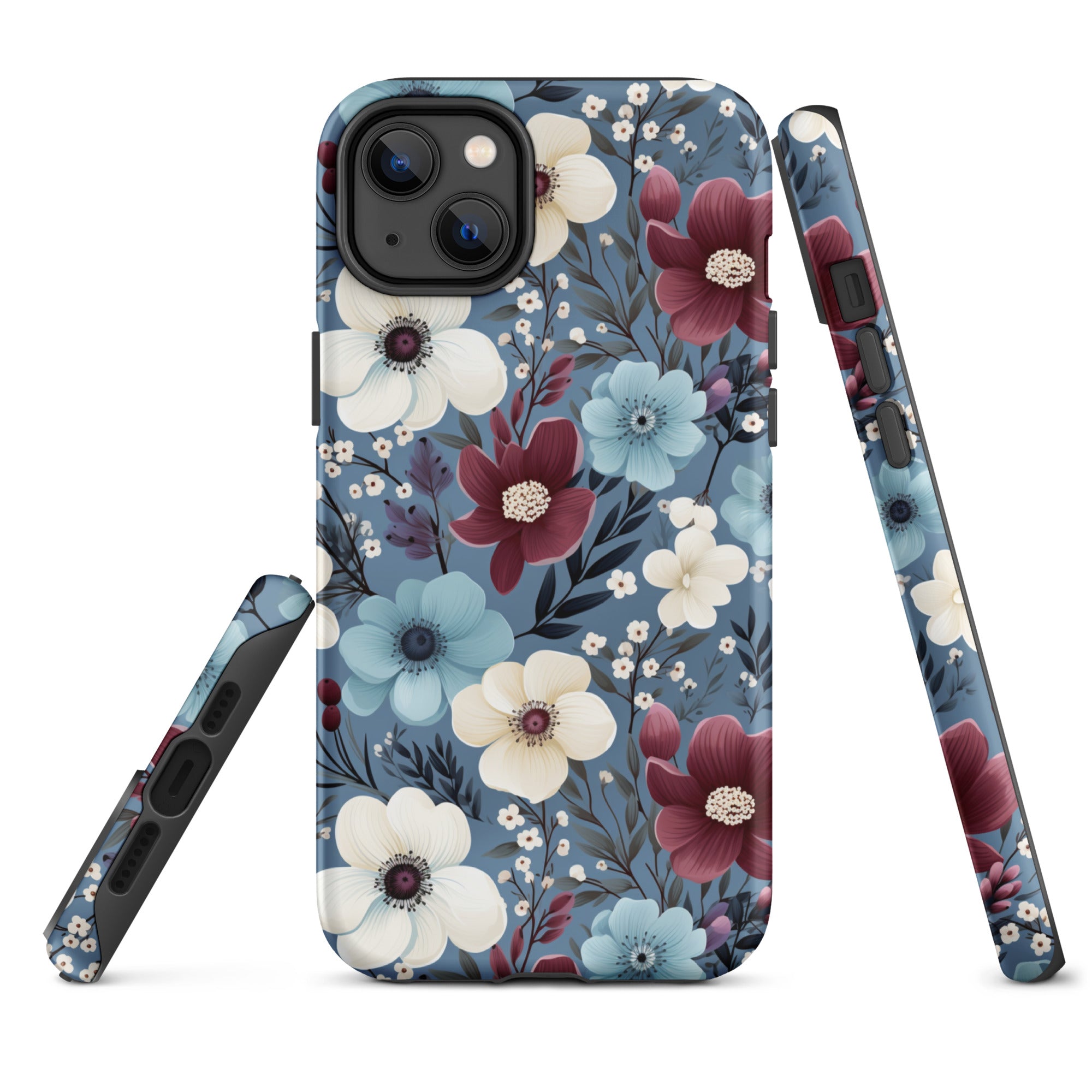 Tough Case for iPhone®- Floral Pattern II