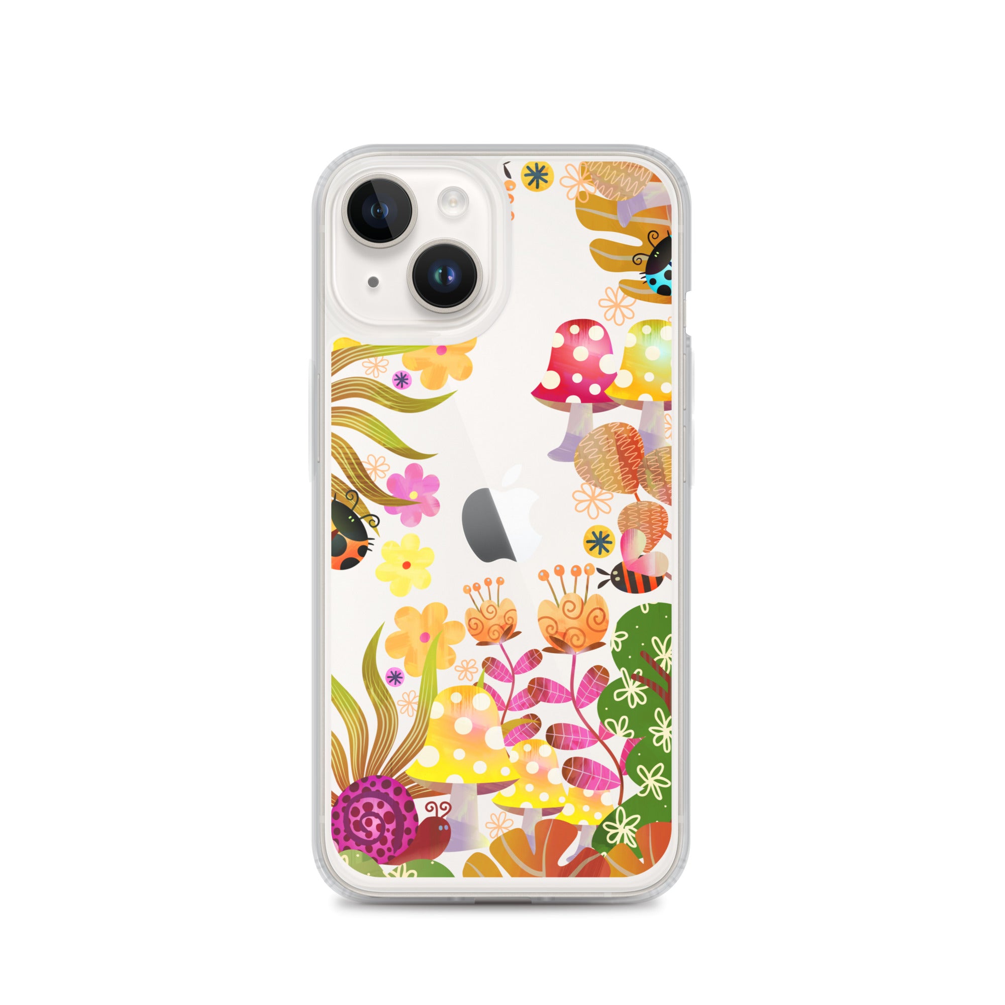 Clear Case for iPhone®- Enchanted Forest Design VI
