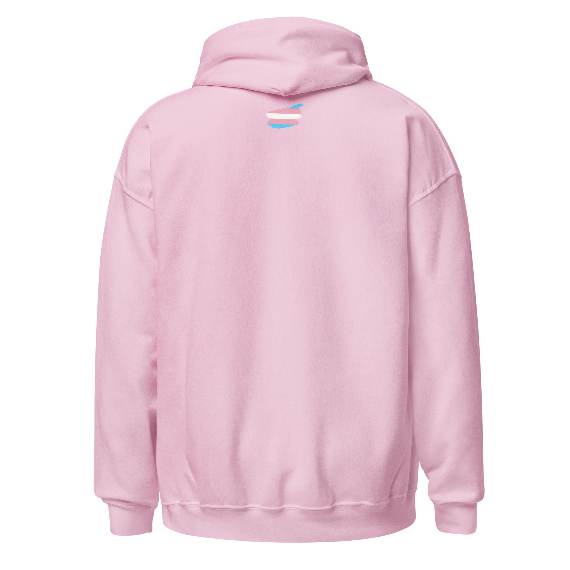 Unisex Hoodie-Transgender Grunge Flag