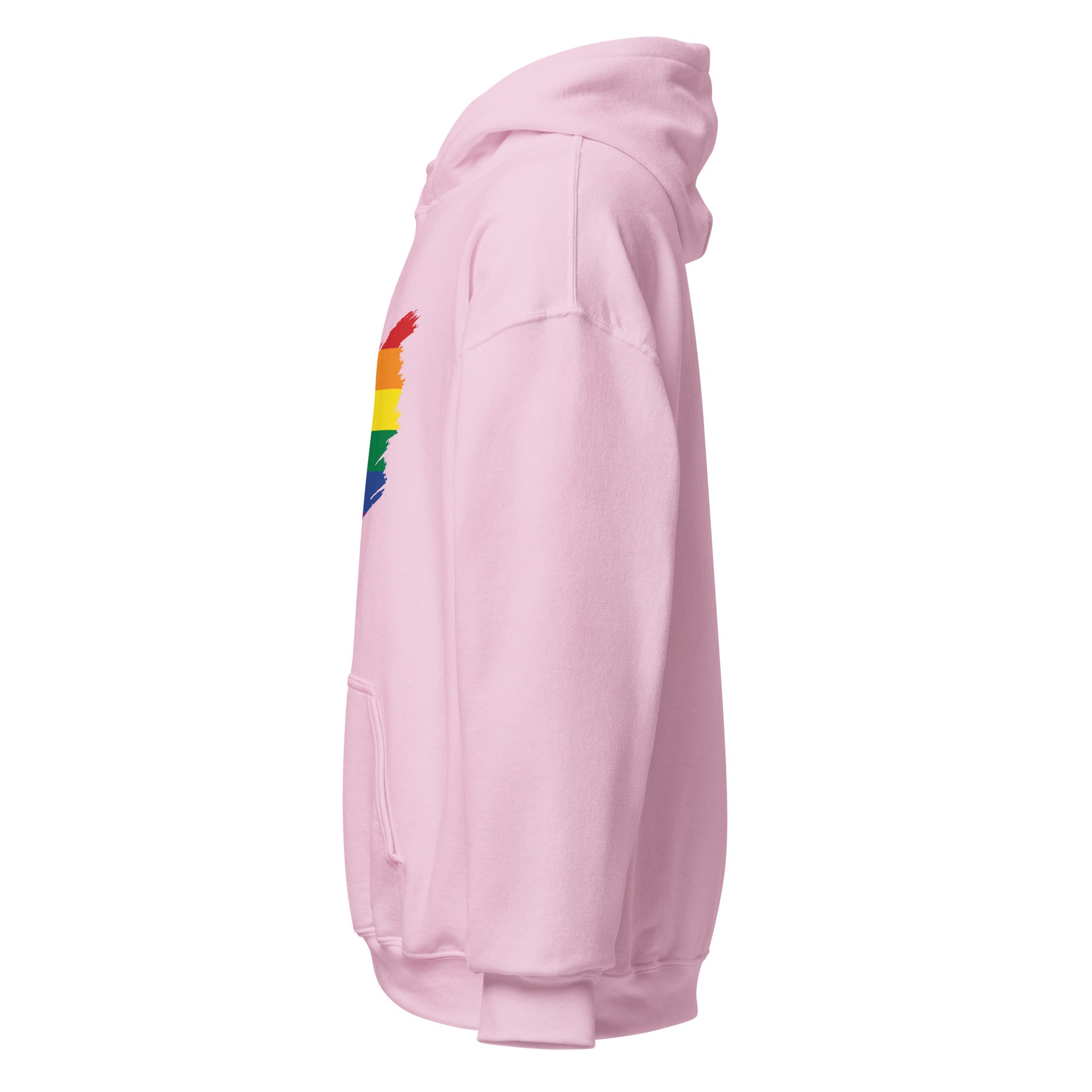 Unisex Hoodie-Pride Rainbow Grunge Flag