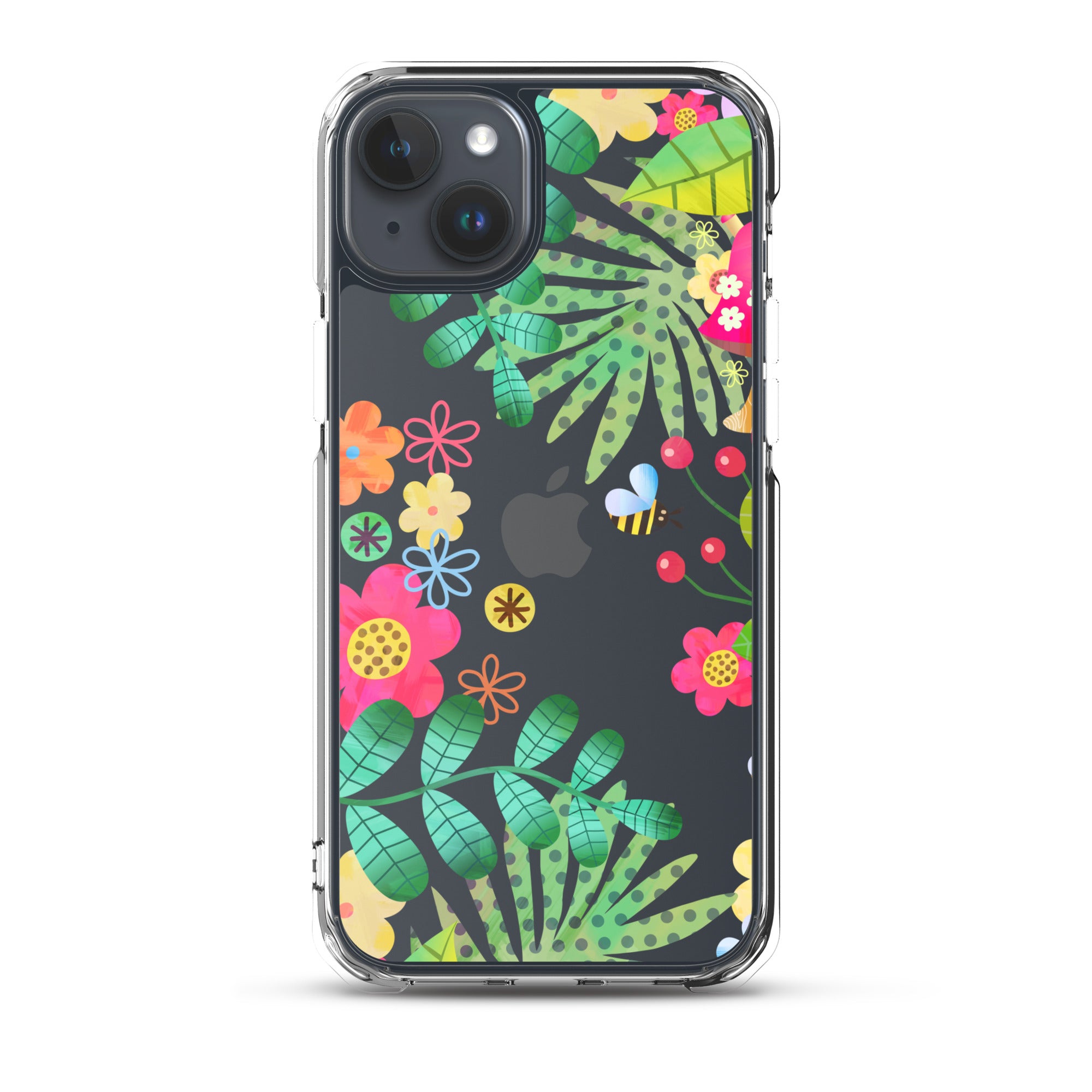 Clear Case for iPhone®- Enchanted Forest Design III