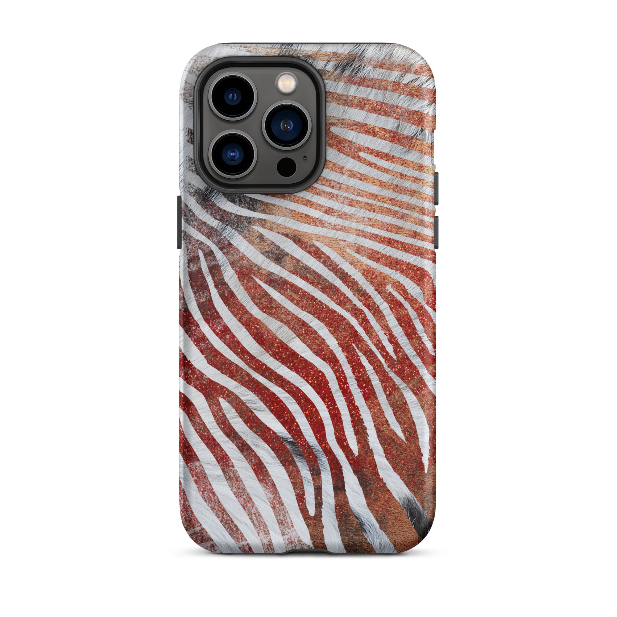 Tough Case for iPhone®- Safari Animal Print Design V
