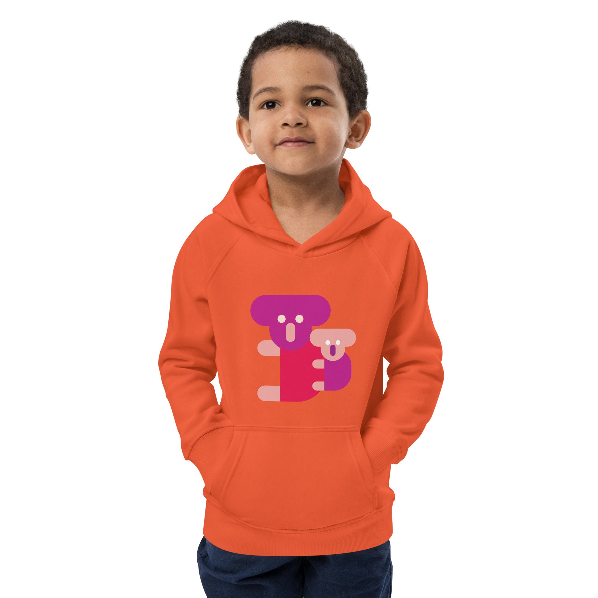 Kids eco hoodie-Panda