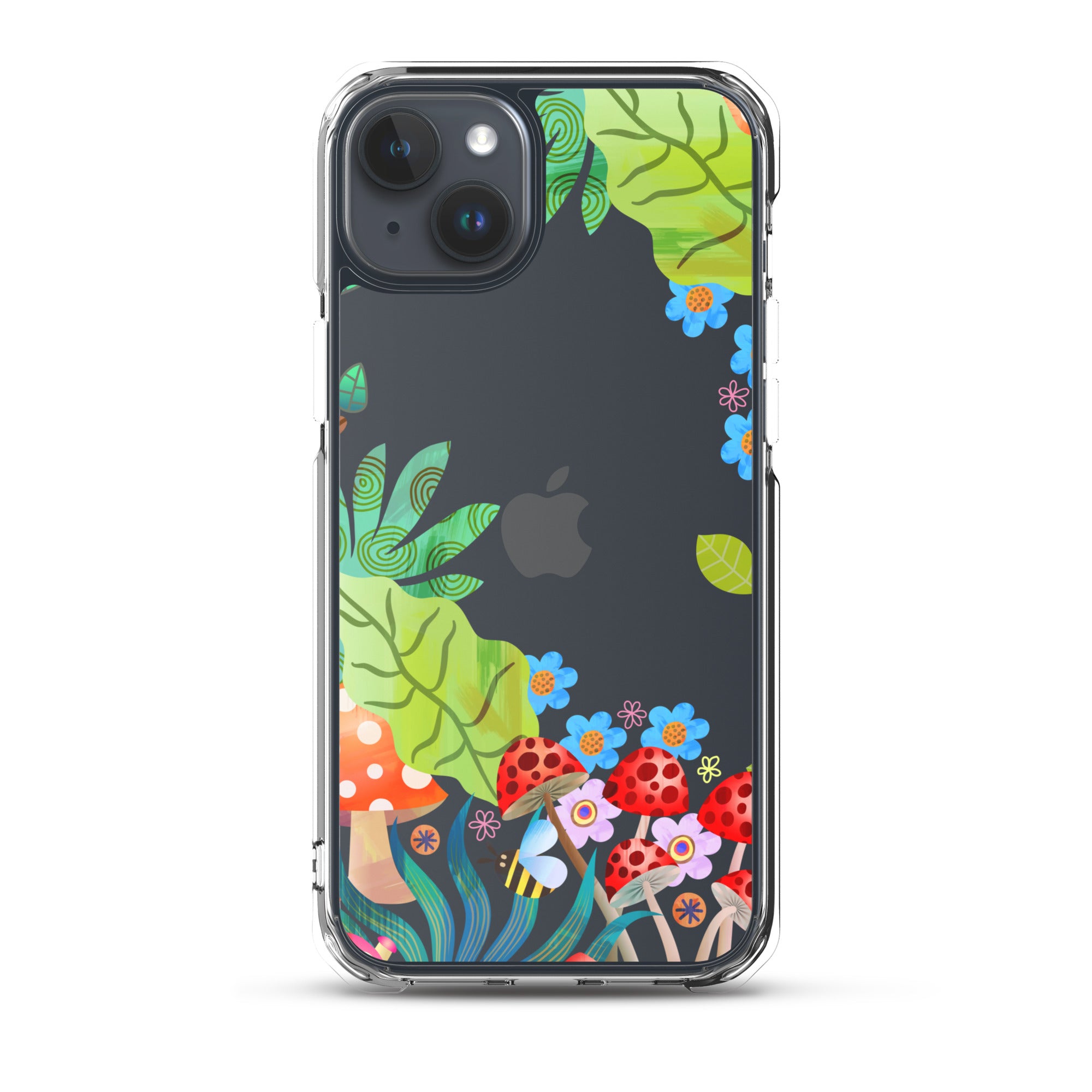 Clear Case for iPhone®- Enchanted Forest Design II