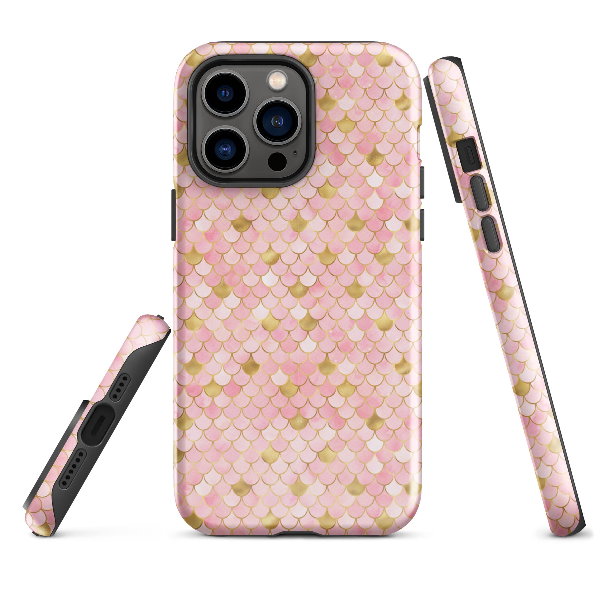 Tough Case for iPhone®- Mermaid Skin Pink