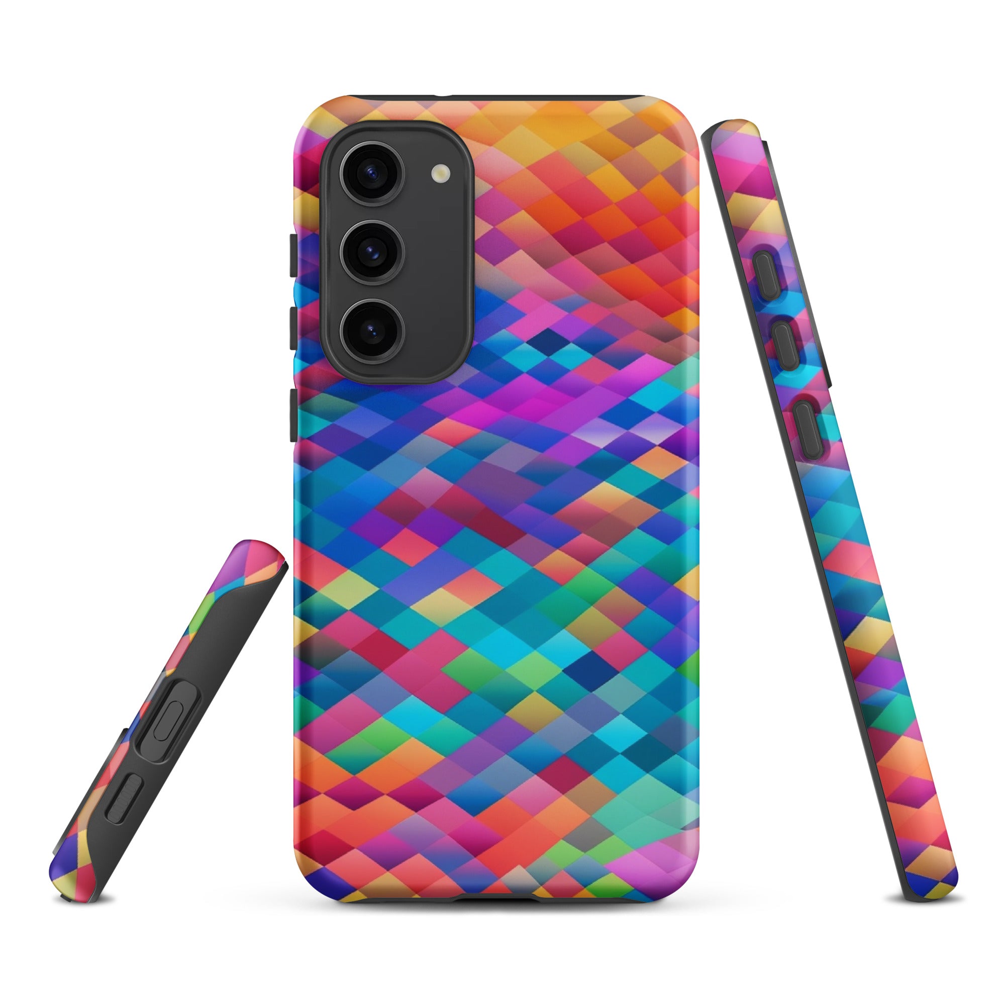 Tough case for Samsung®- Rainbow Cloud Pattern II