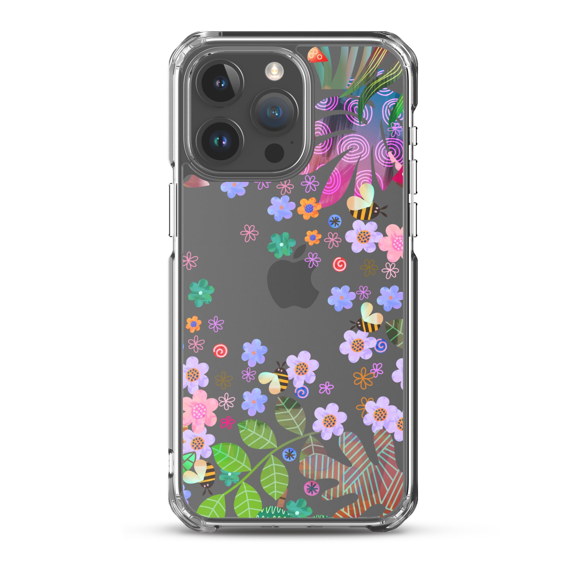 Clear Case for iPhone®- Enchanted Forest Design V