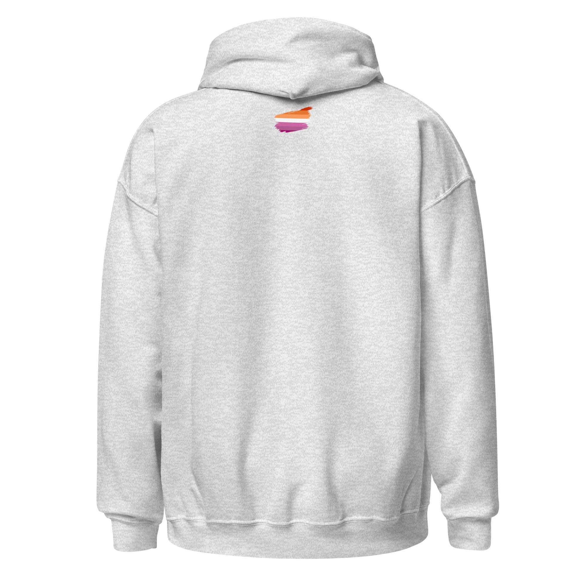 Unisex Hoodie-Lesbian Grunge Flag