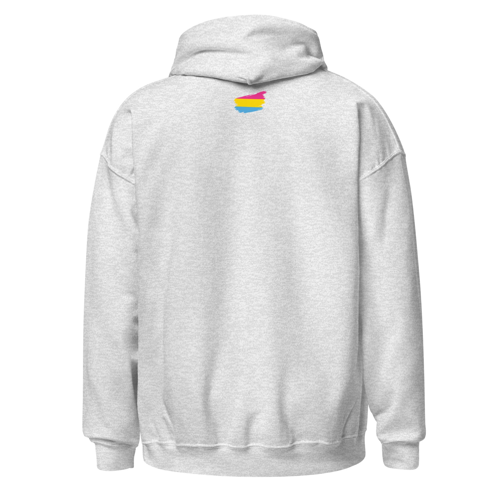 Unisex Hoodie-Pansexual Grunge Flag