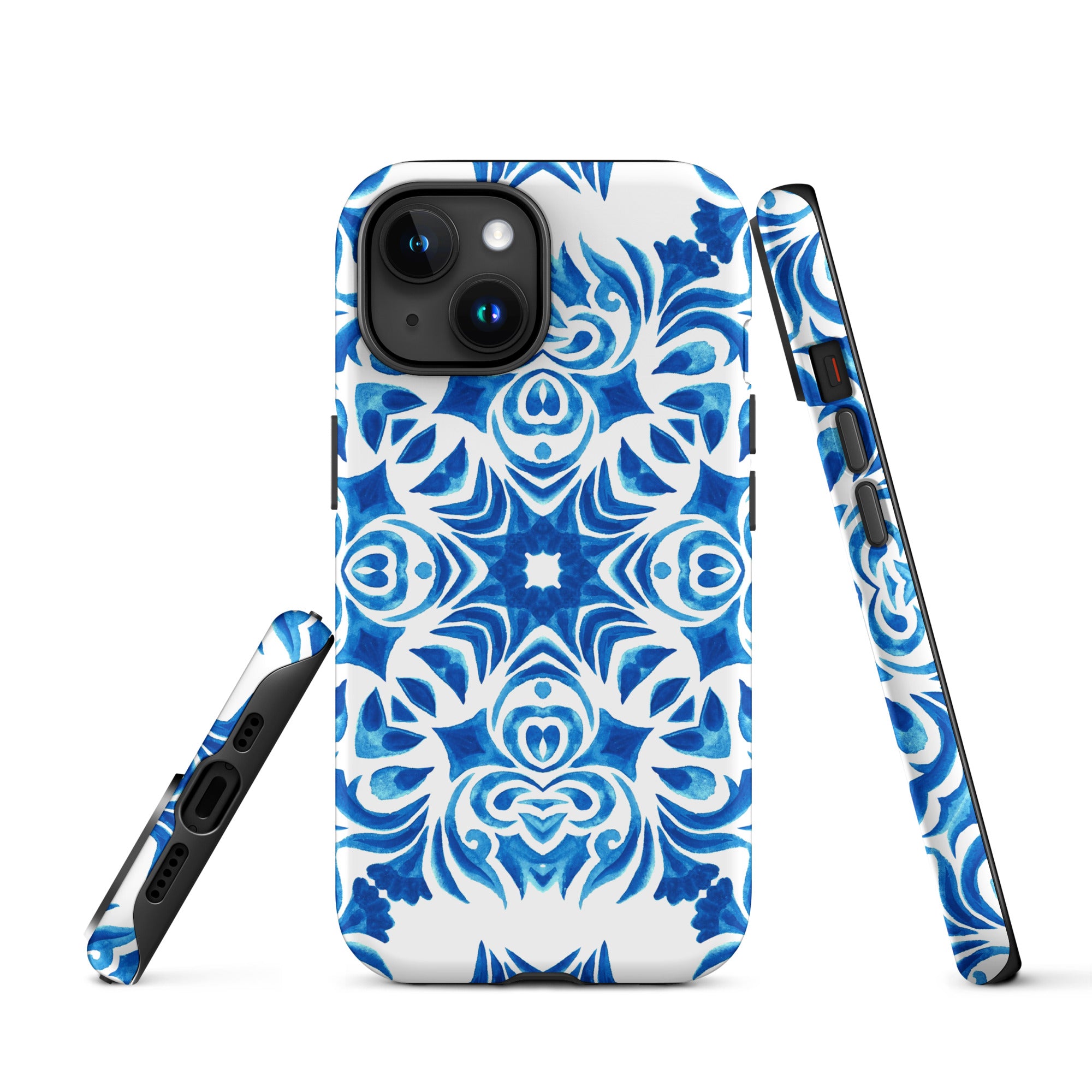 Tough Case for iPhone®- Majolica Pattern III