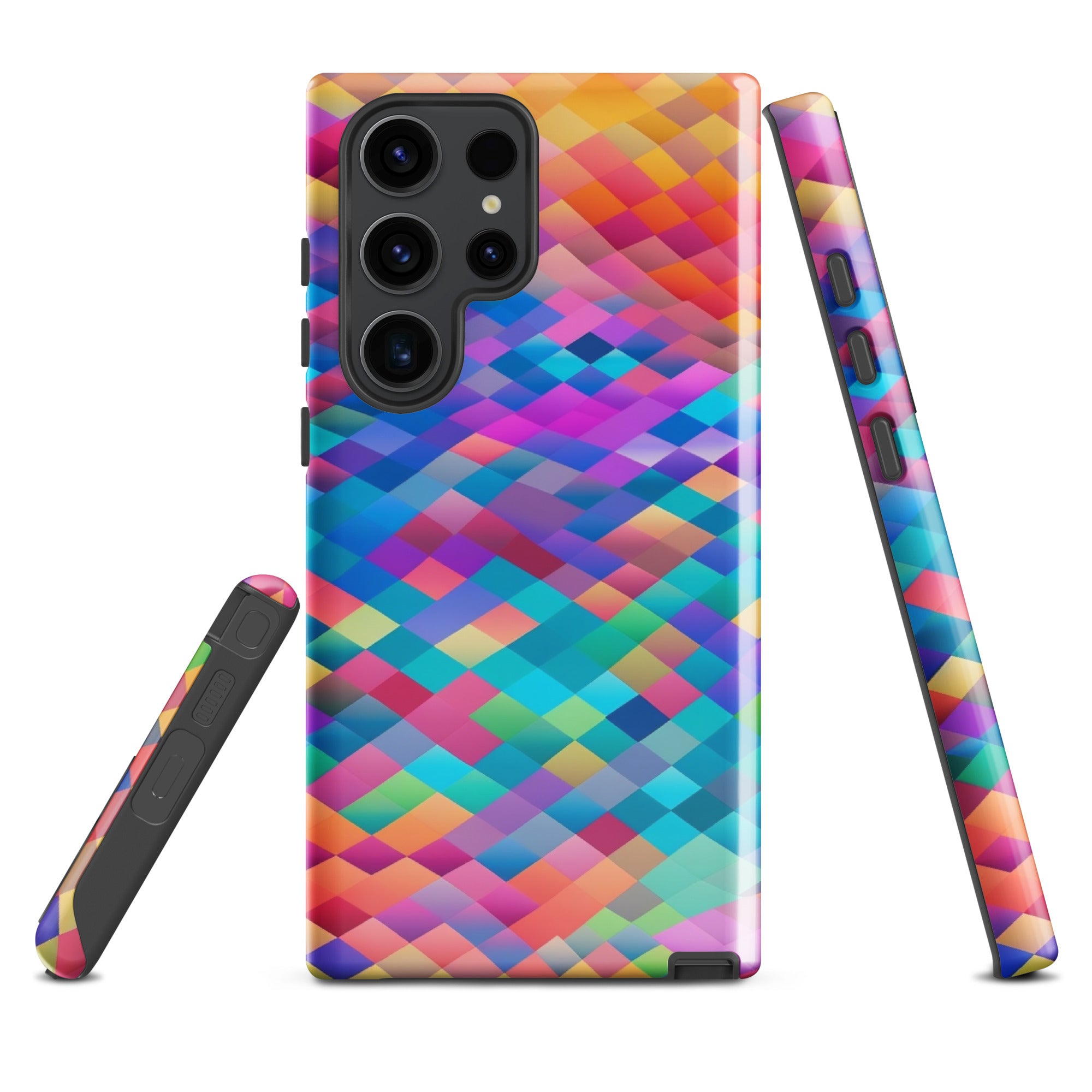 Tough case for Samsung®- Rainbow Cloud Pattern II
