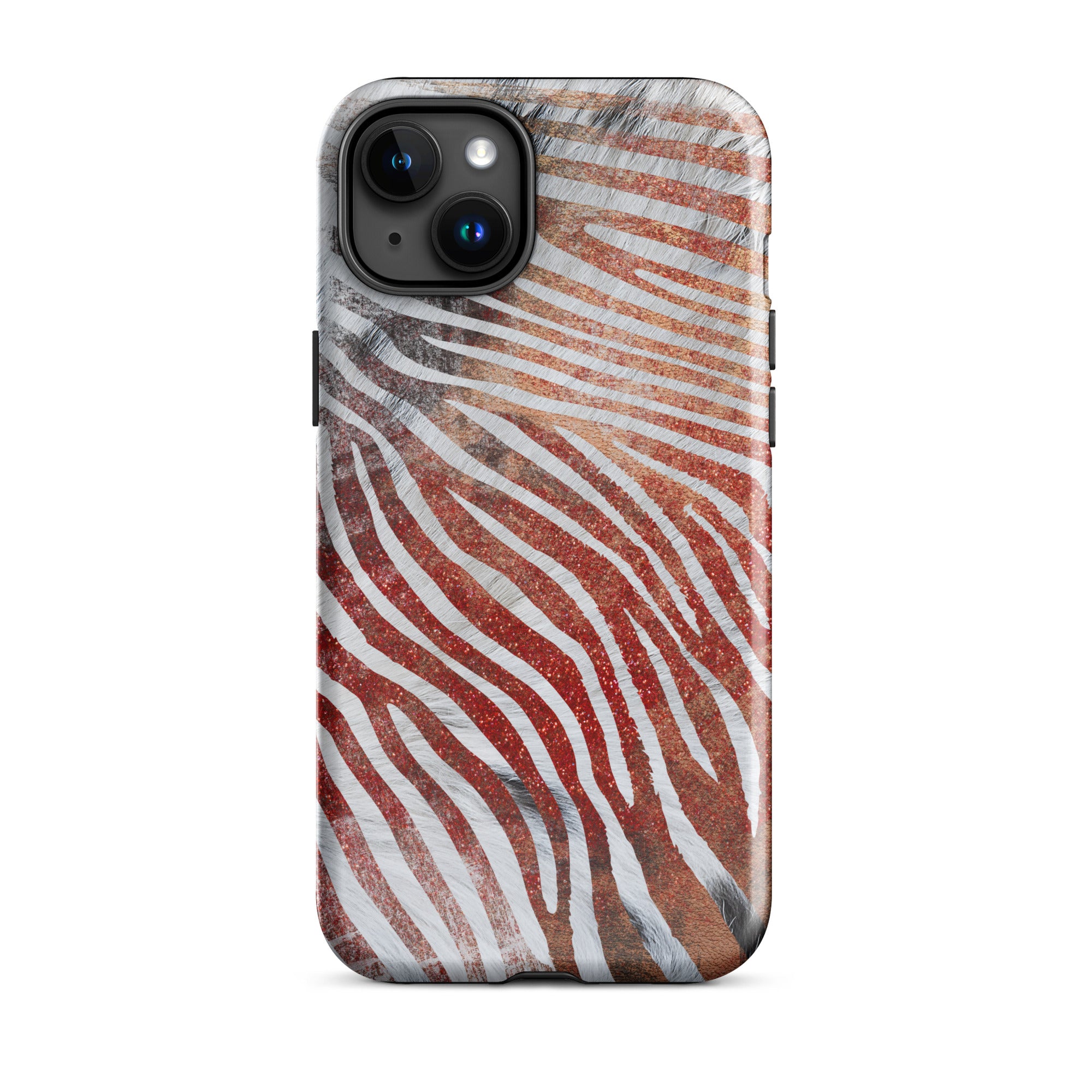 Tough Case for iPhone®- Safari Animal Print Design V