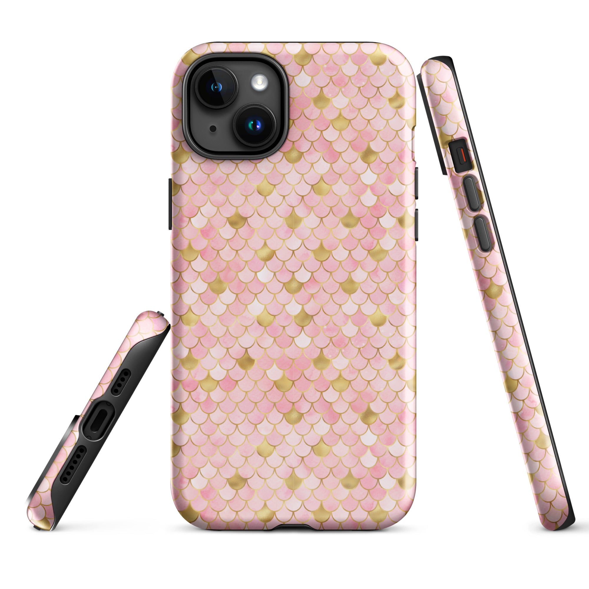 Tough Case for iPhone®- Mermaid Skin Pink