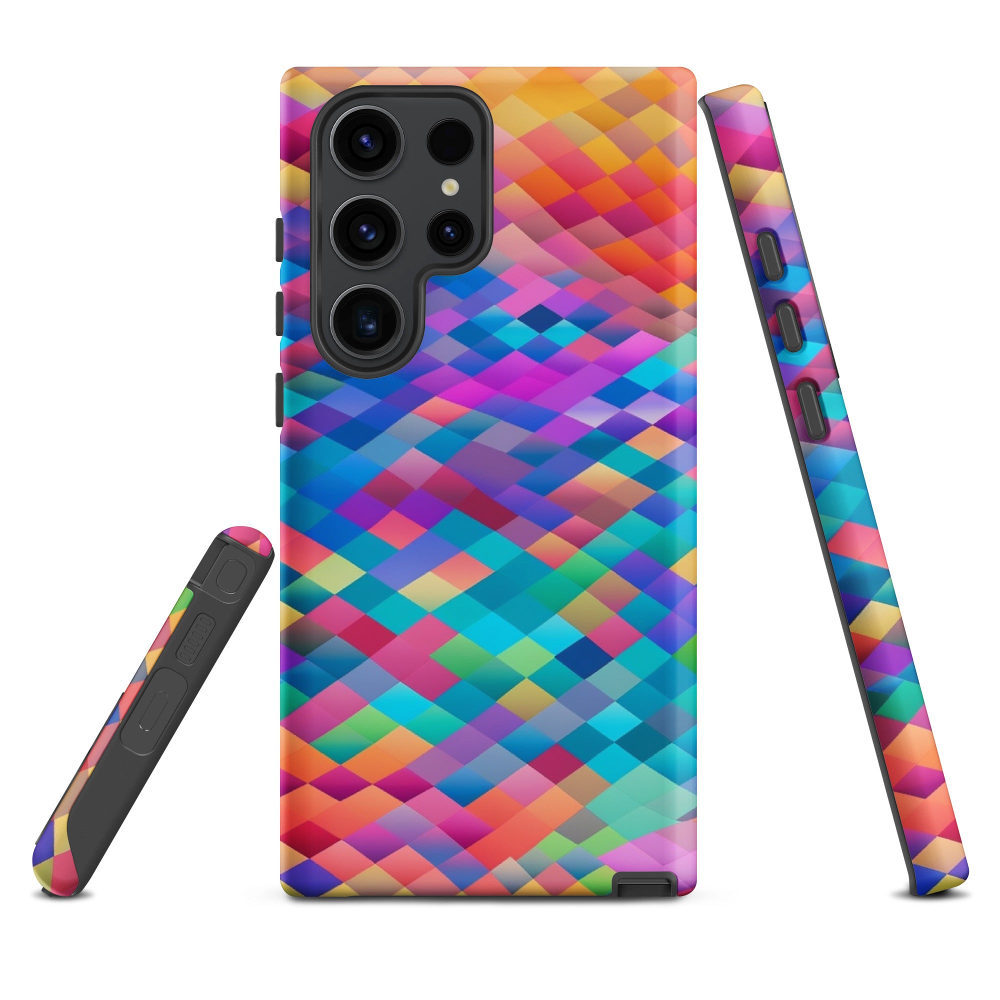 Tough case for Samsung®- Rainbow Cloud Pattern II