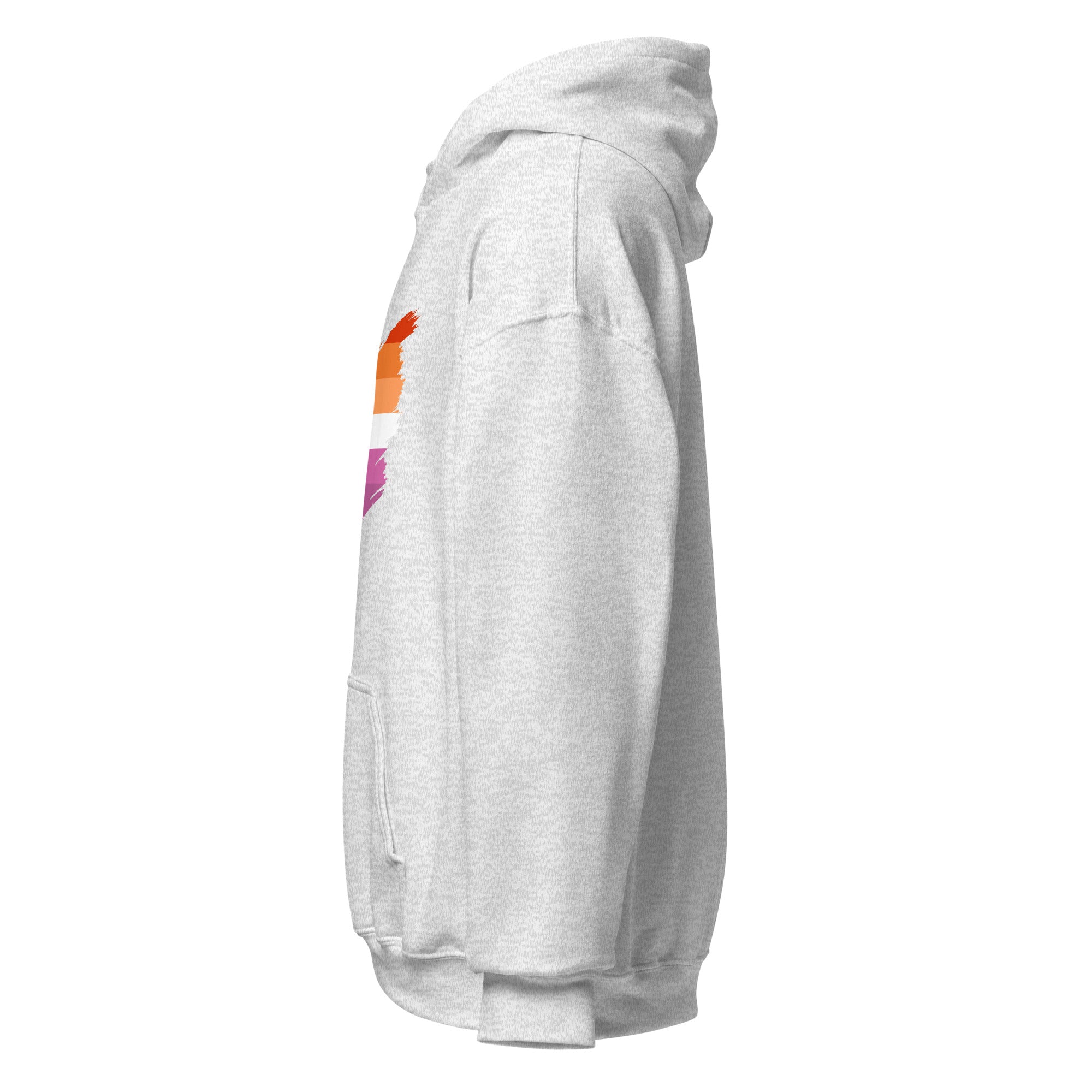 Unisex Hoodie-Lesbian Grunge Flag