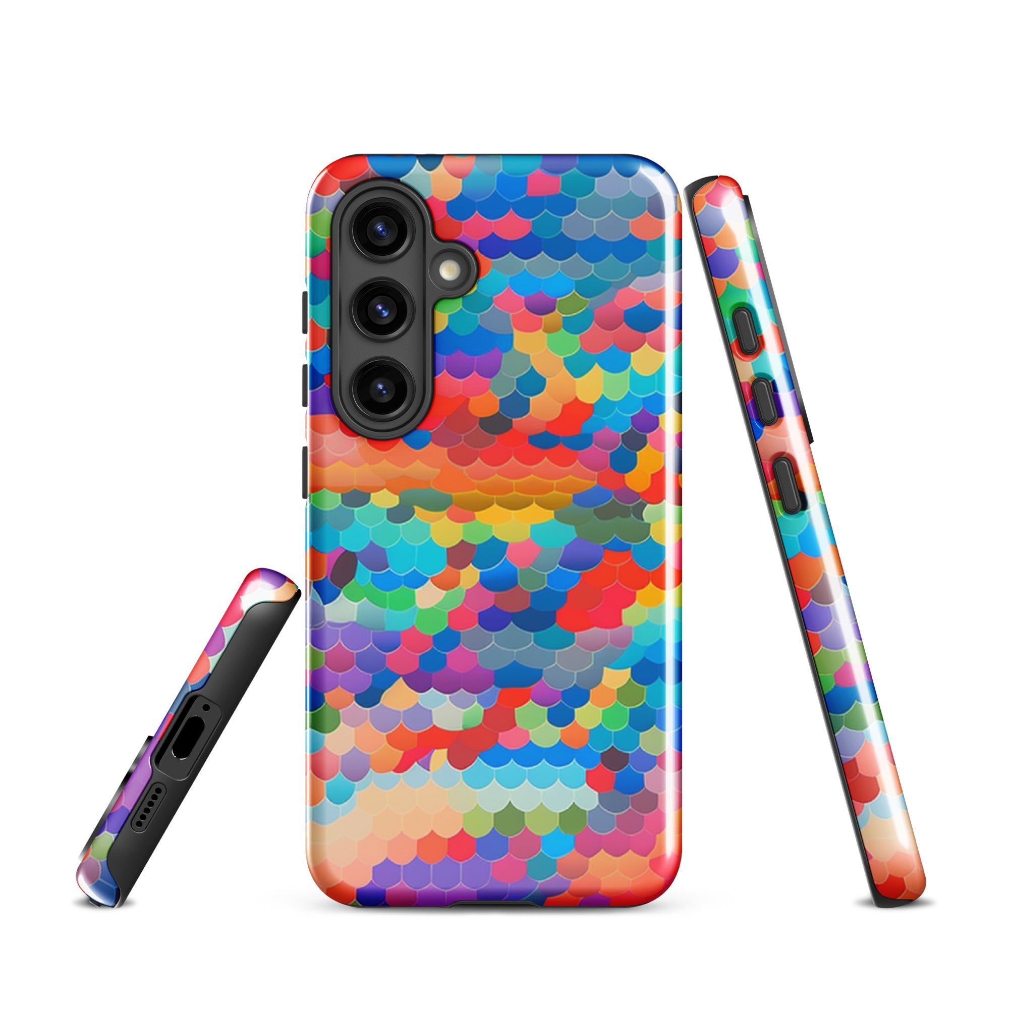 Tough case for Samsung®- Rainbow Cloud Pattern I