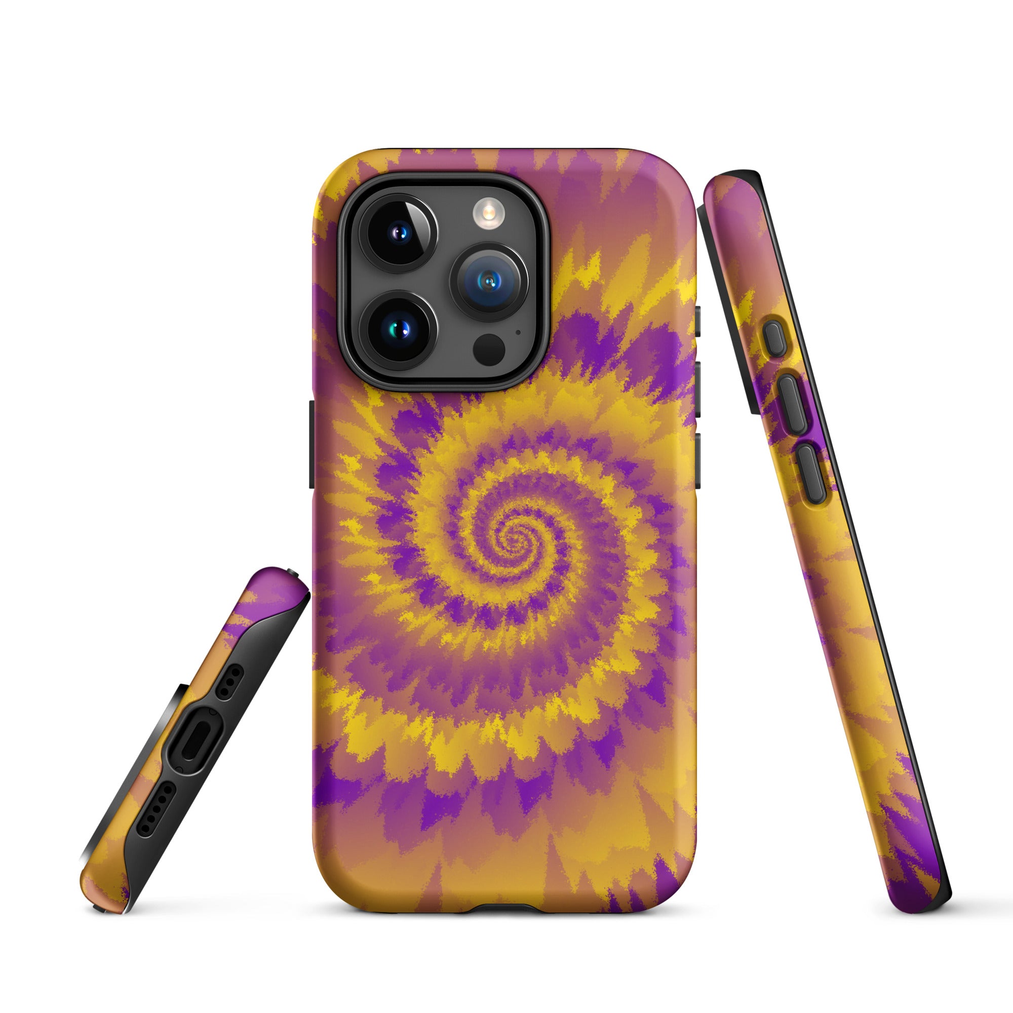 Tough Case for iPhone®-Tie Dye Spiral - Intersex