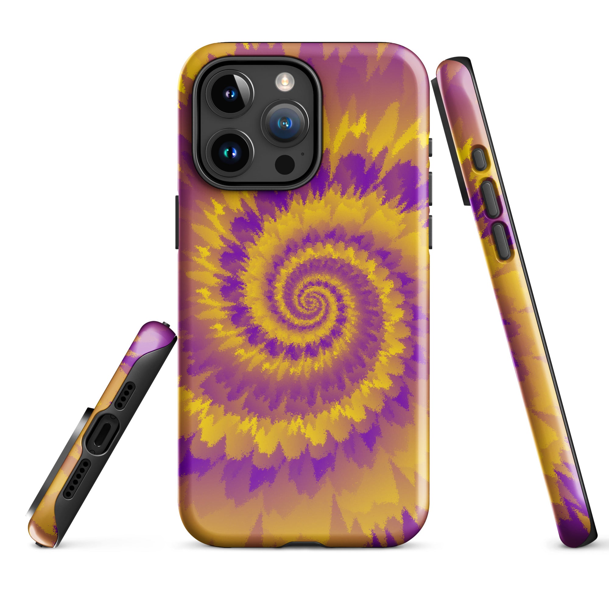 Tough Case for iPhone®-Tie Dye Spiral - Intersex