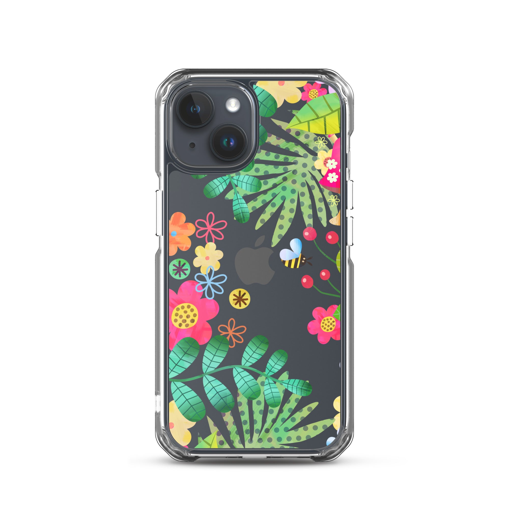Clear Case for iPhone®- Enchanted Forest Design III