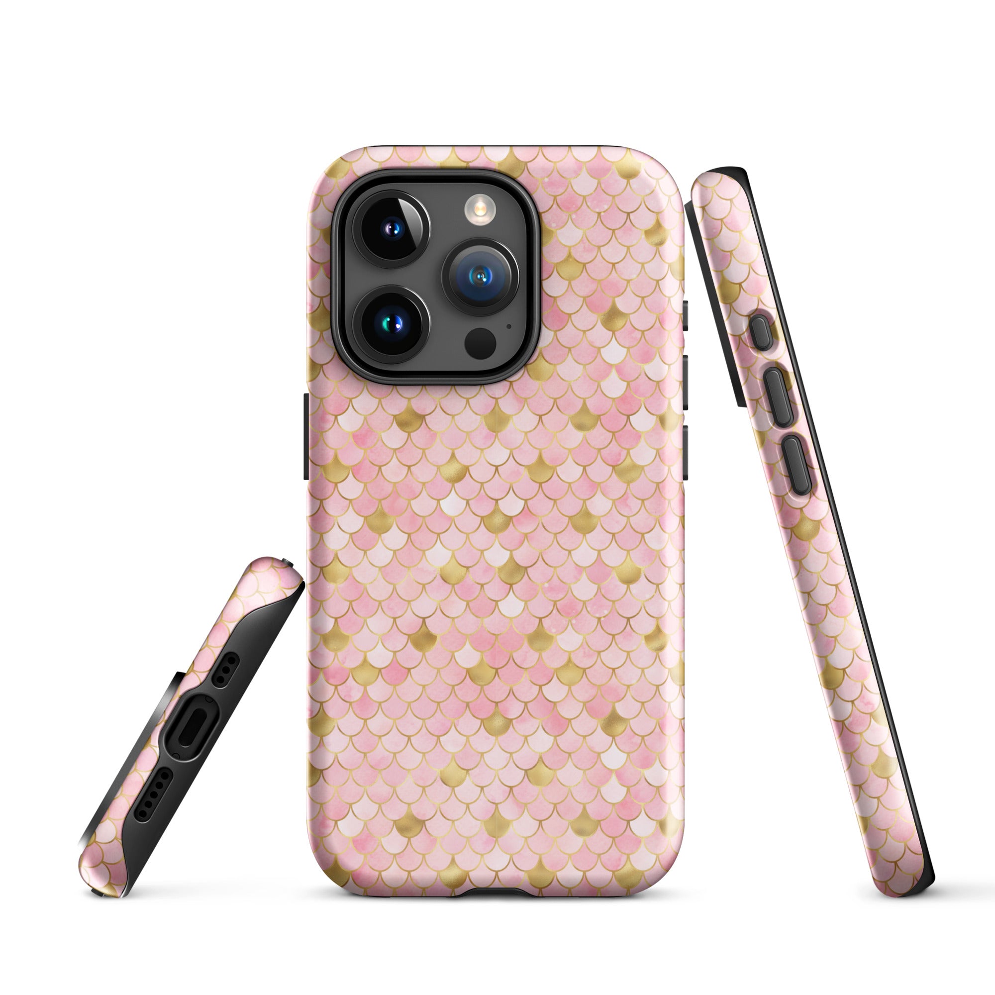 Tough Case for iPhone®- Mermaid Skin Pink
