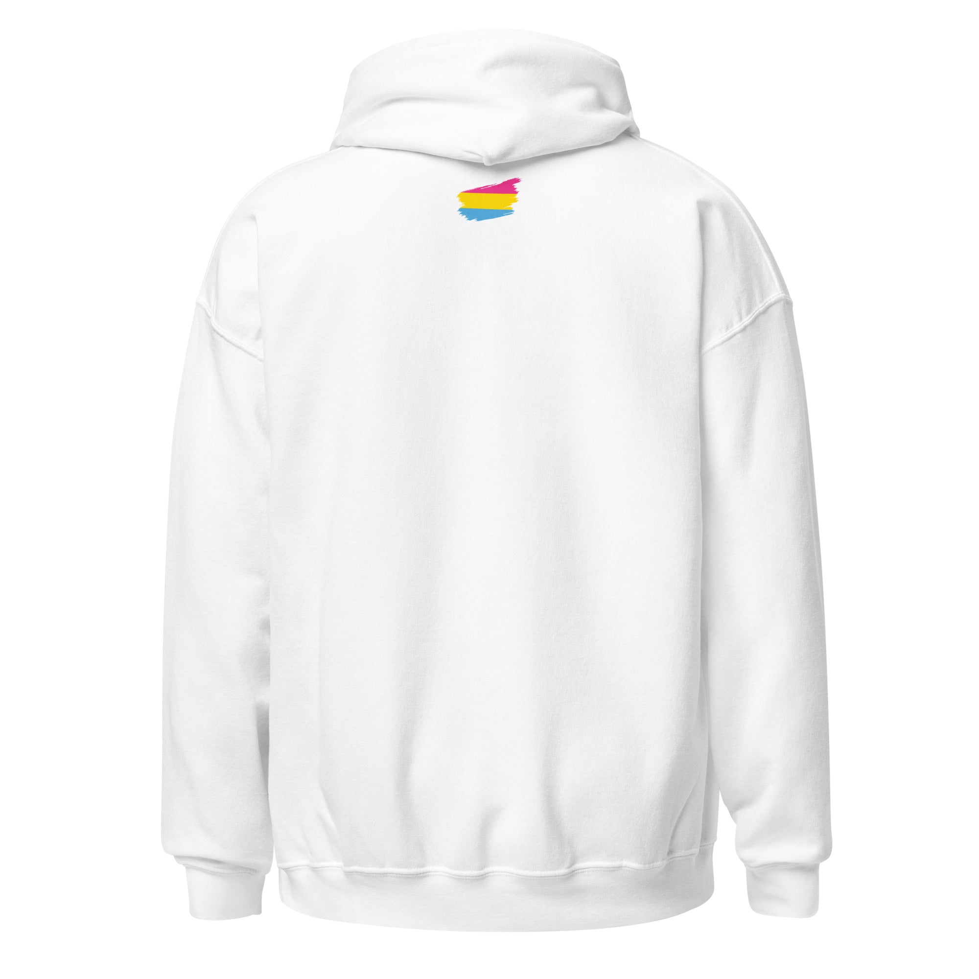 Unisex Hoodie-Pansexual Grunge Flag