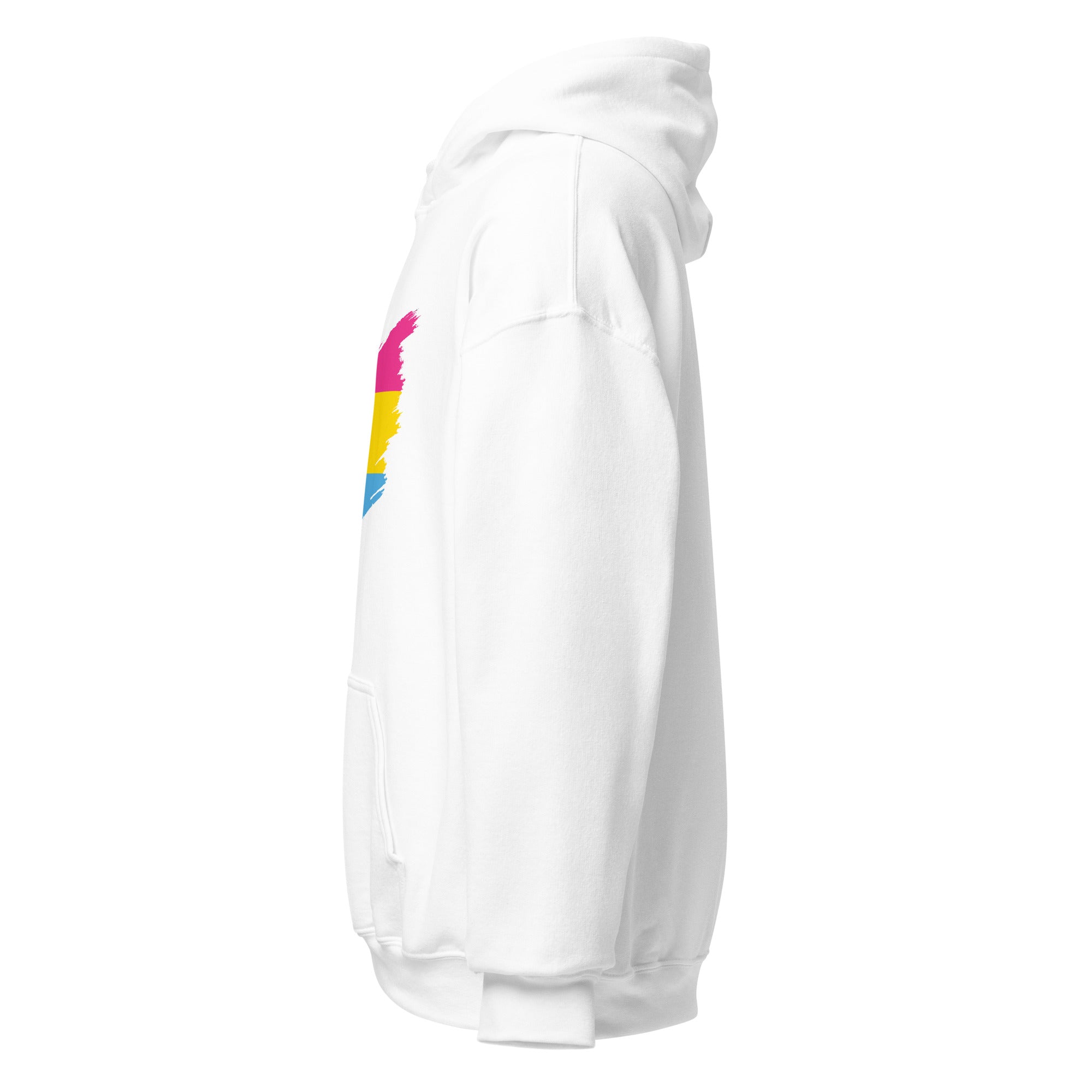 Unisex Hoodie-Pansexual Grunge Flag