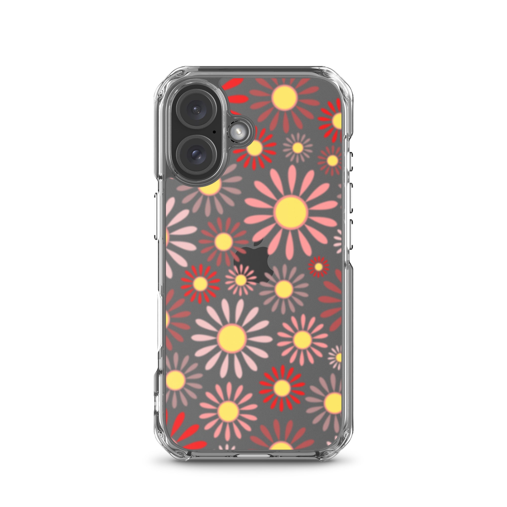 Clear Case for iPhone®- Floral Daisy Design IV