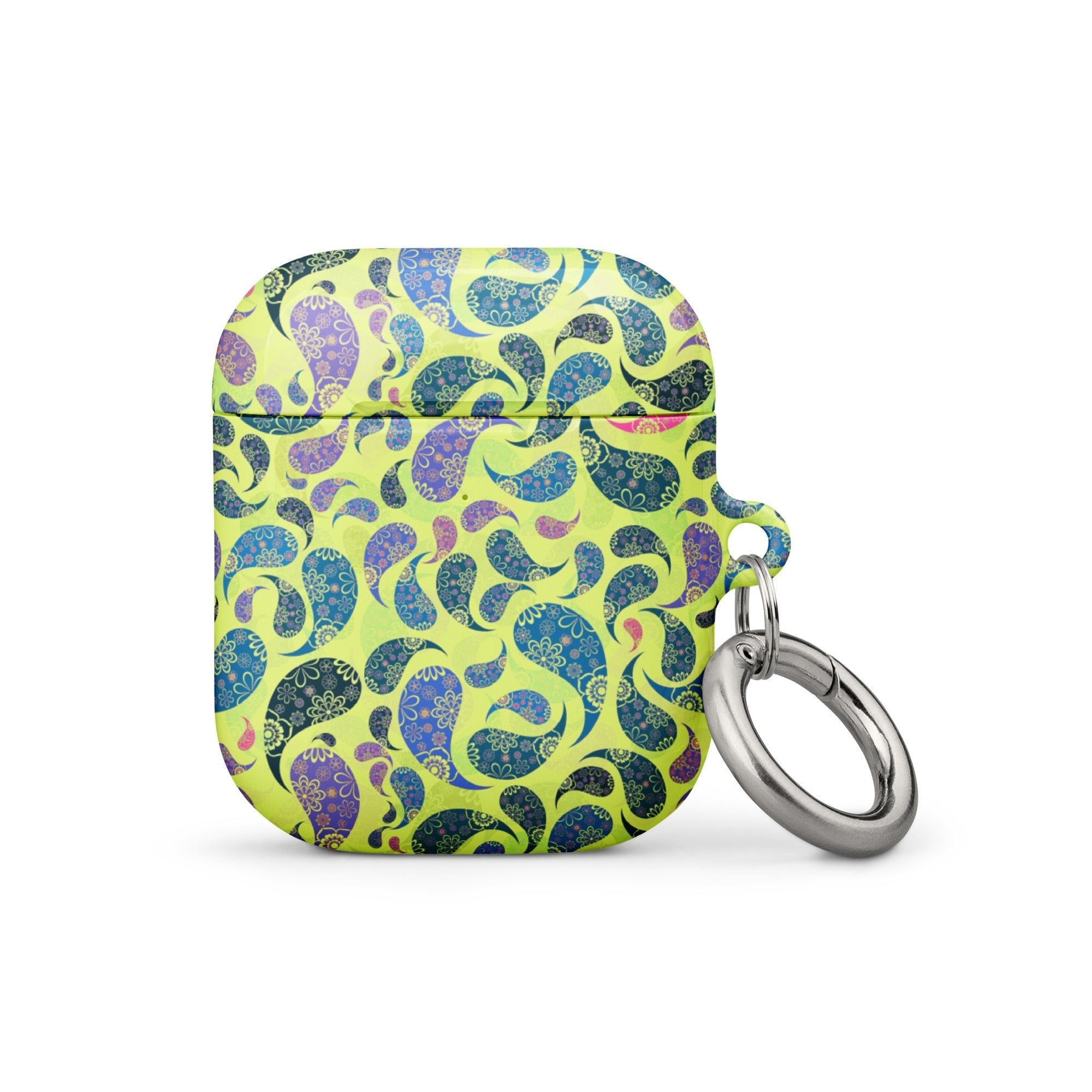 Case for AirPods® Paisley Light Green