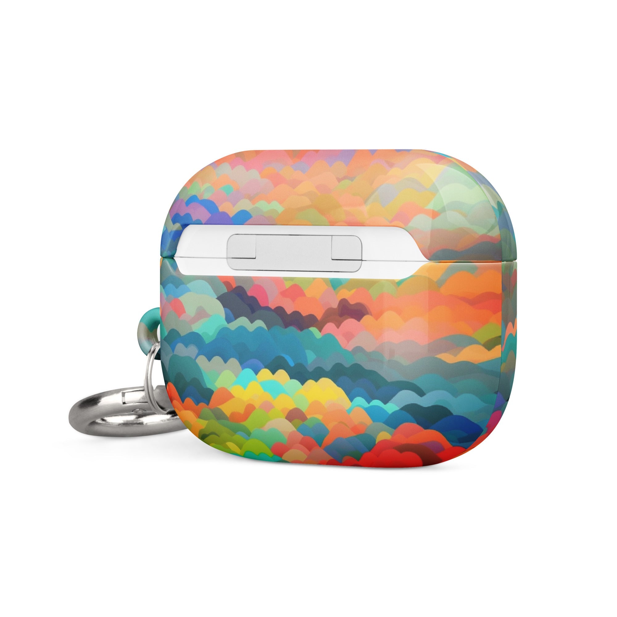 Case for AirPods® Rainbow Clouds Pattern I