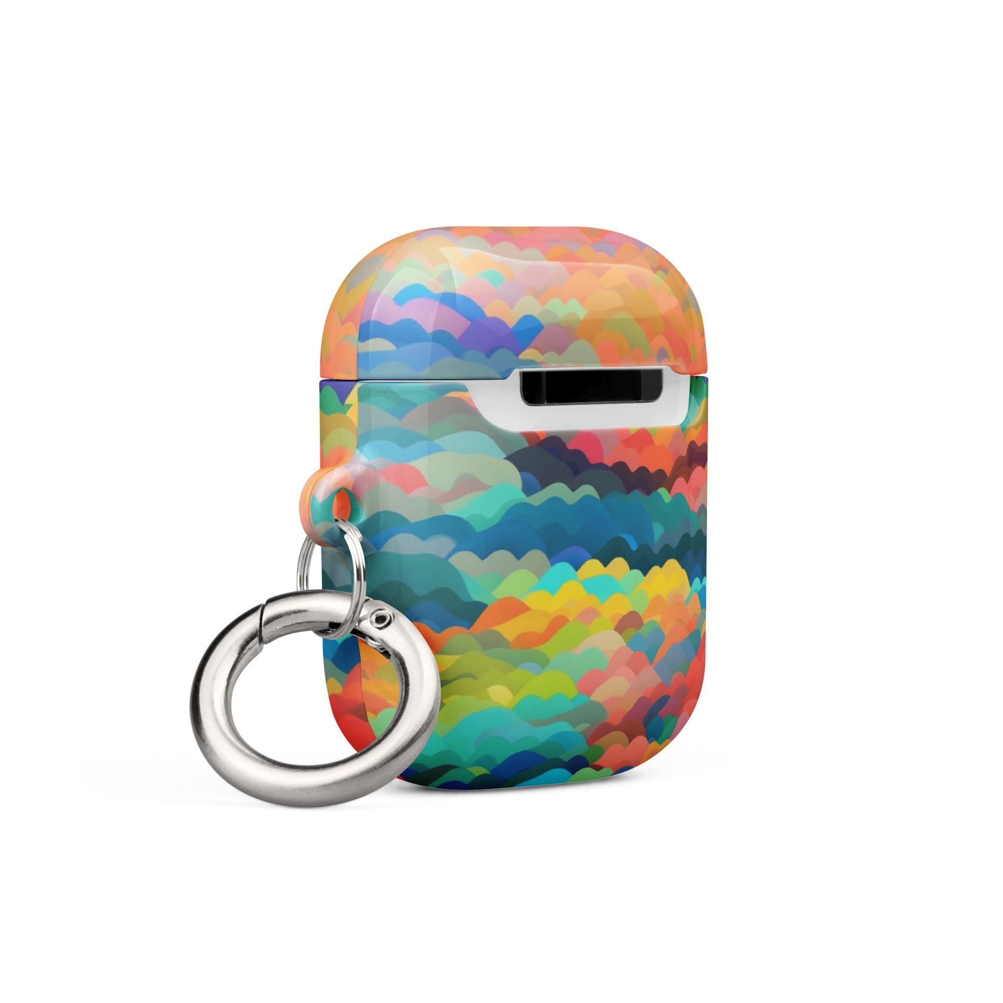 Case for AirPods® Rainbow Clouds Pattern I