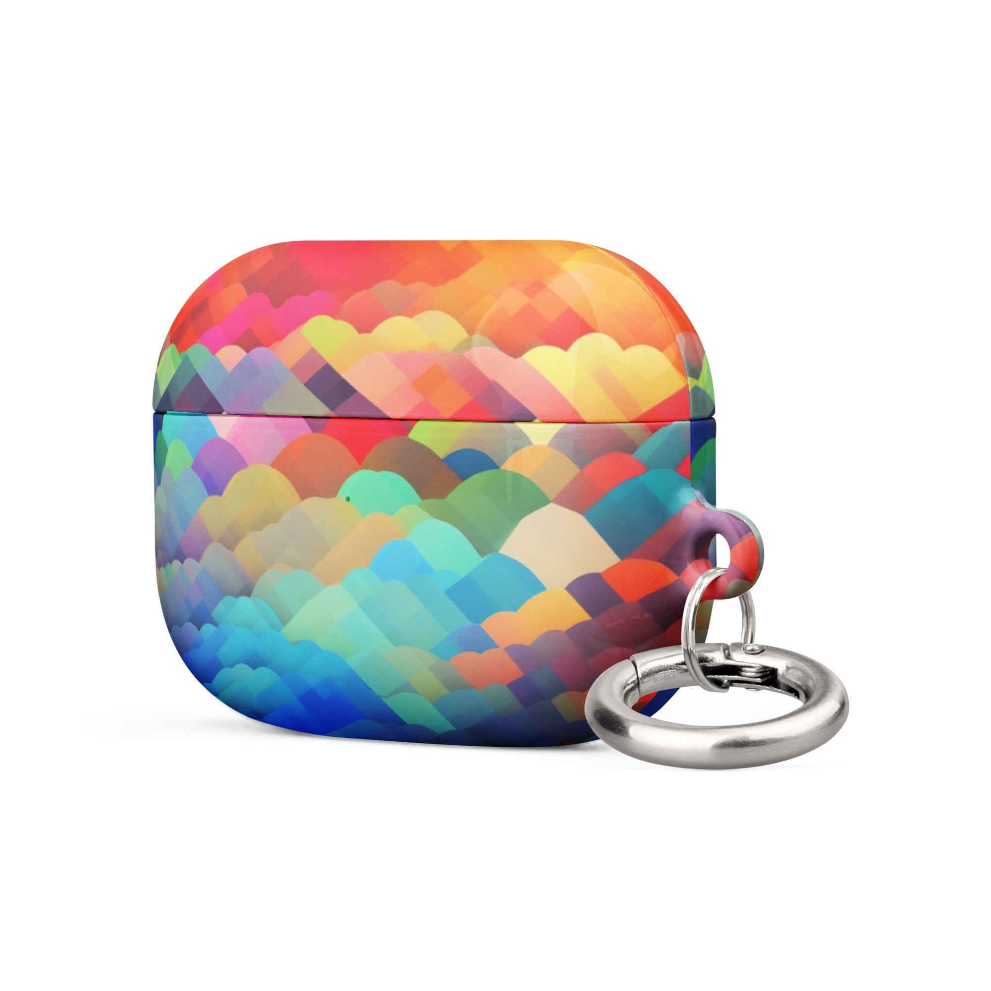 Case for AirPods® Rainbow Clouds Pattern II