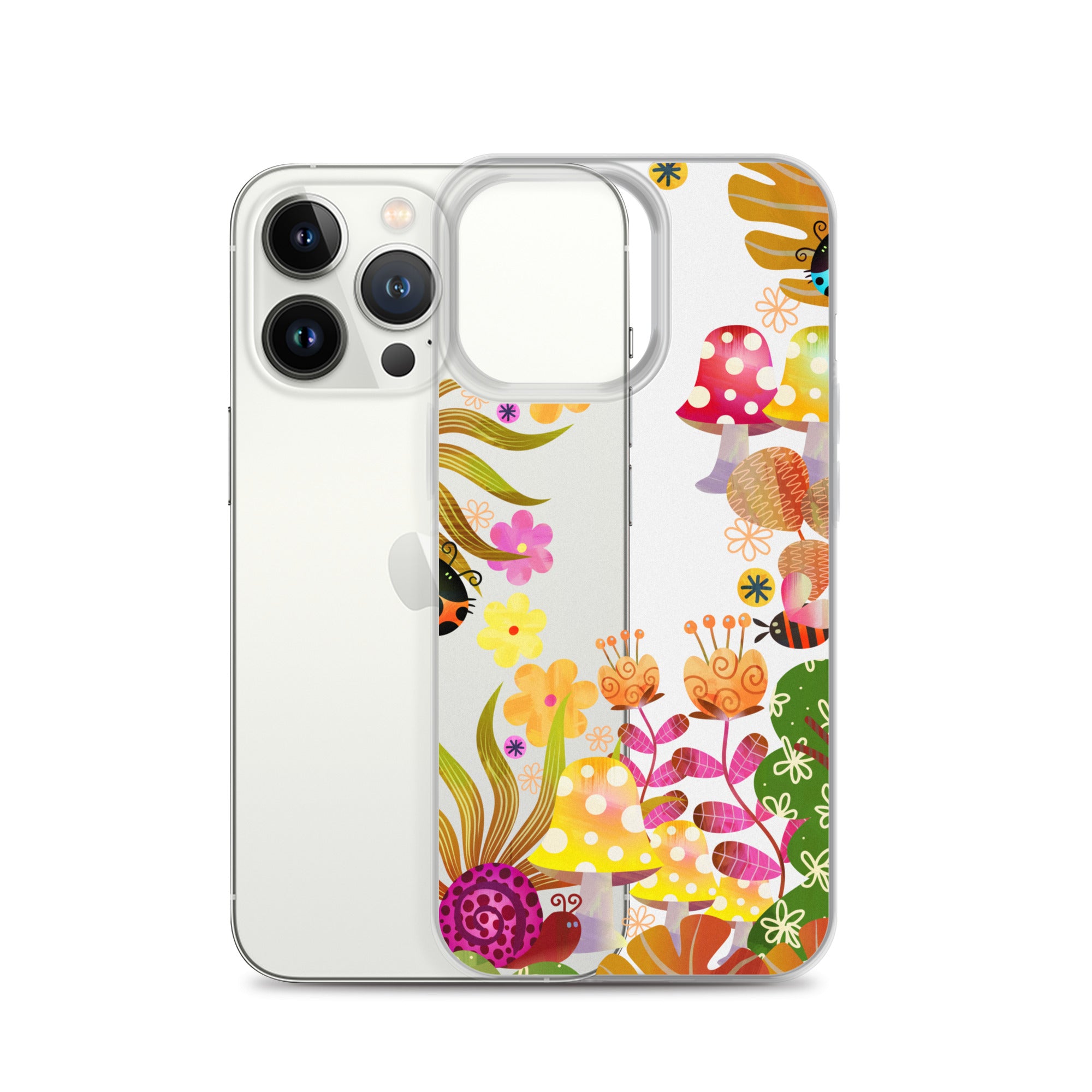 Clear Case for iPhone® Enchanted Forest Design I