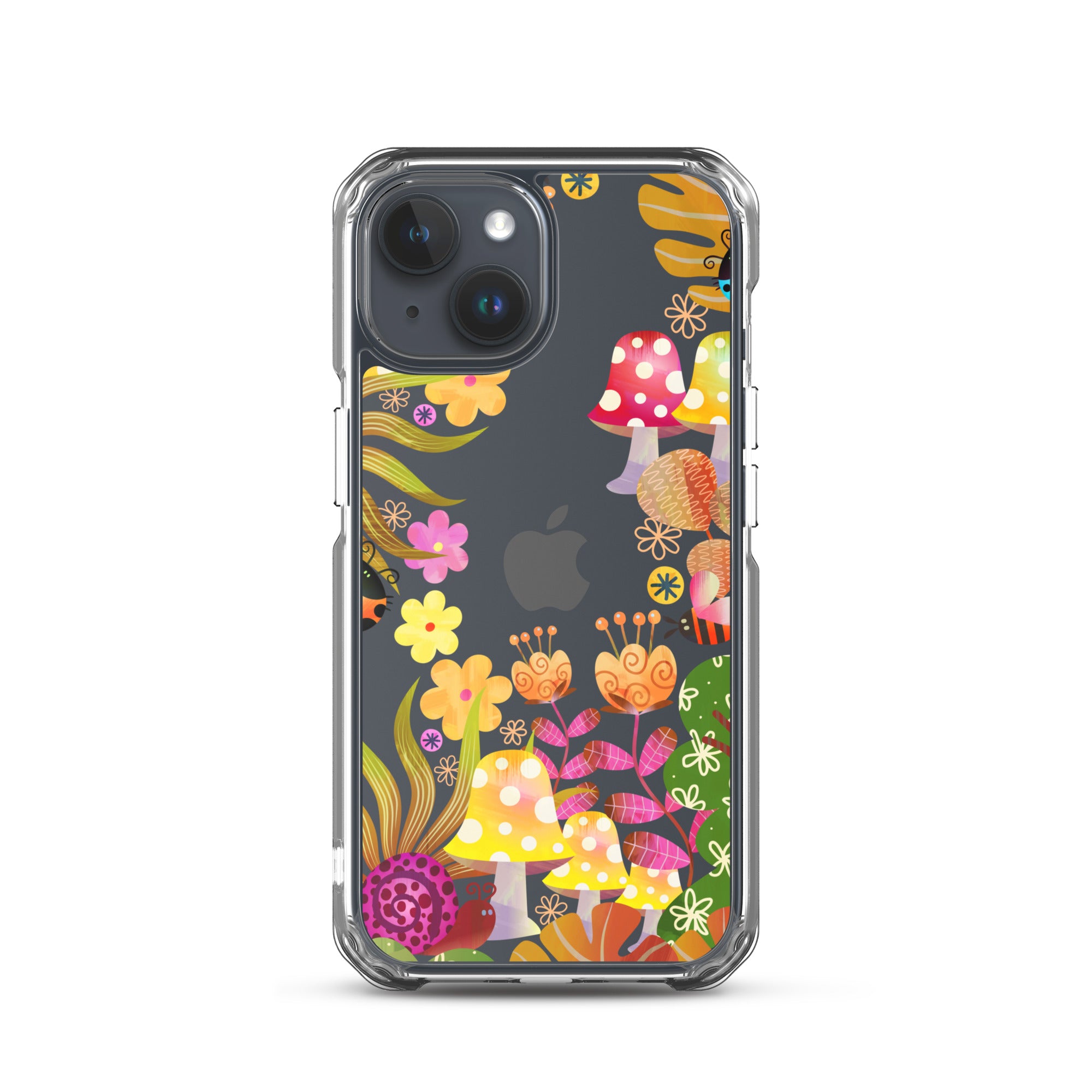 Clear Case for iPhone® Enchanted Forest Design I