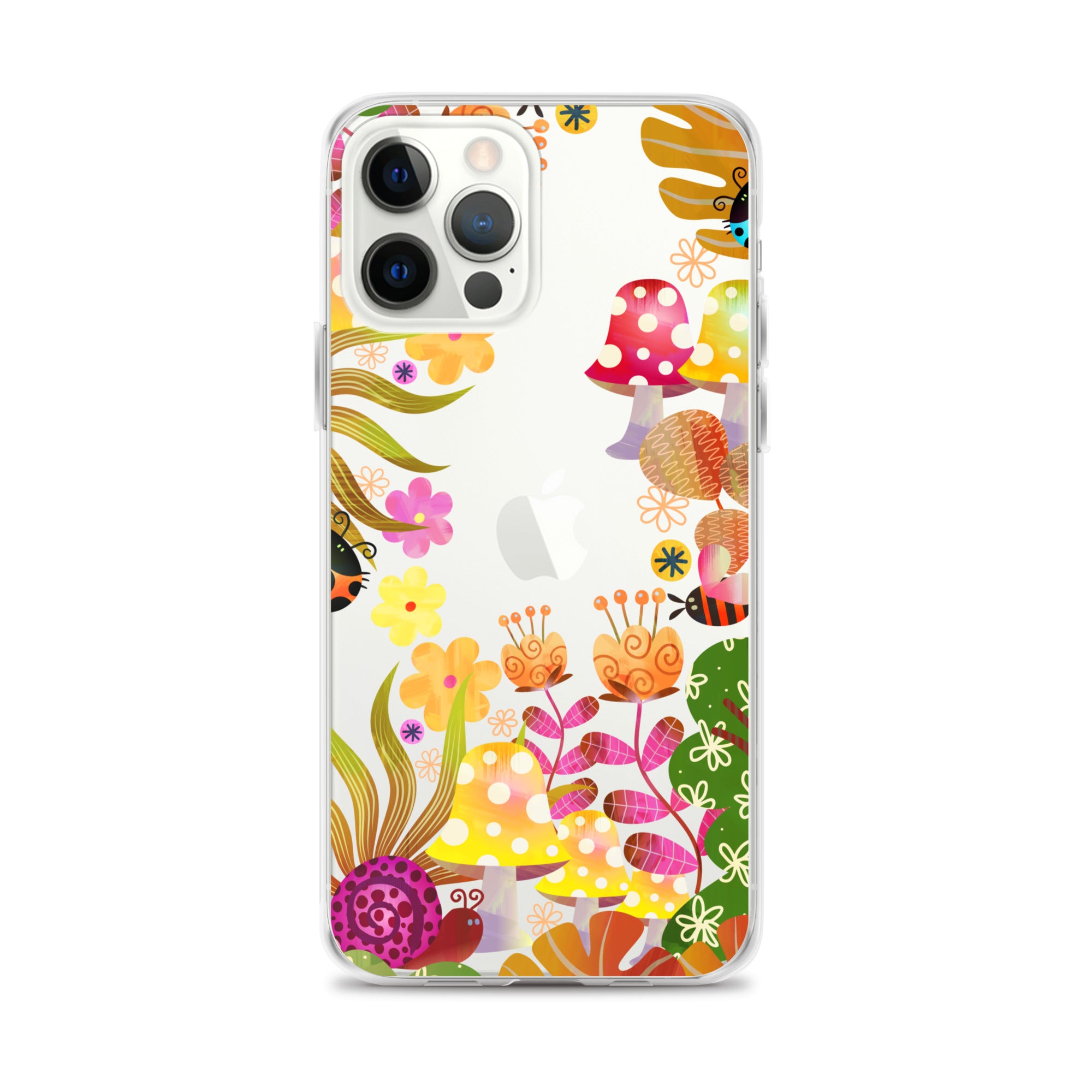 Clear Case for iPhone® Enchanted Forest Design I