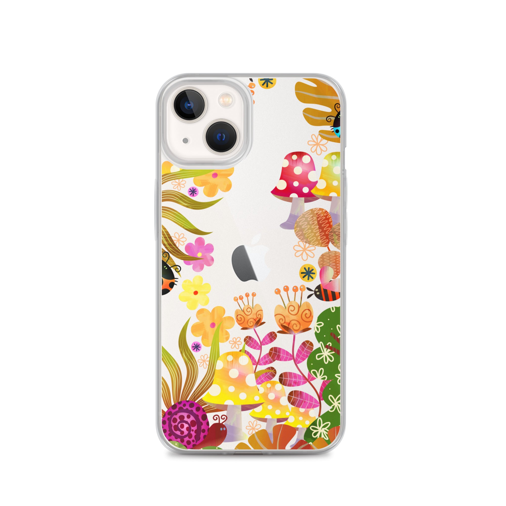 Clear Case for iPhone® Enchanted Forest Design I