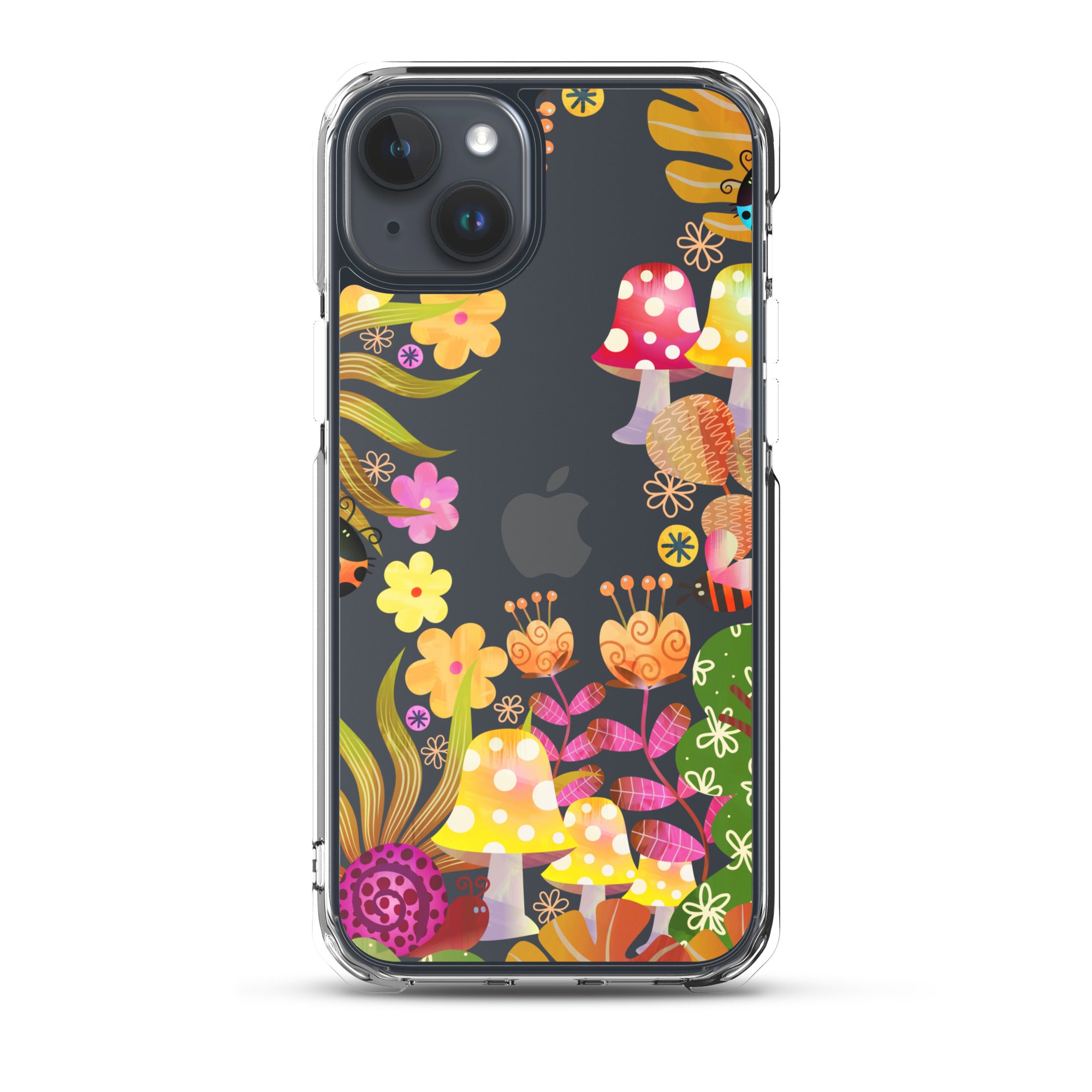 Clear Case for iPhone® Enchanted Forest Design I