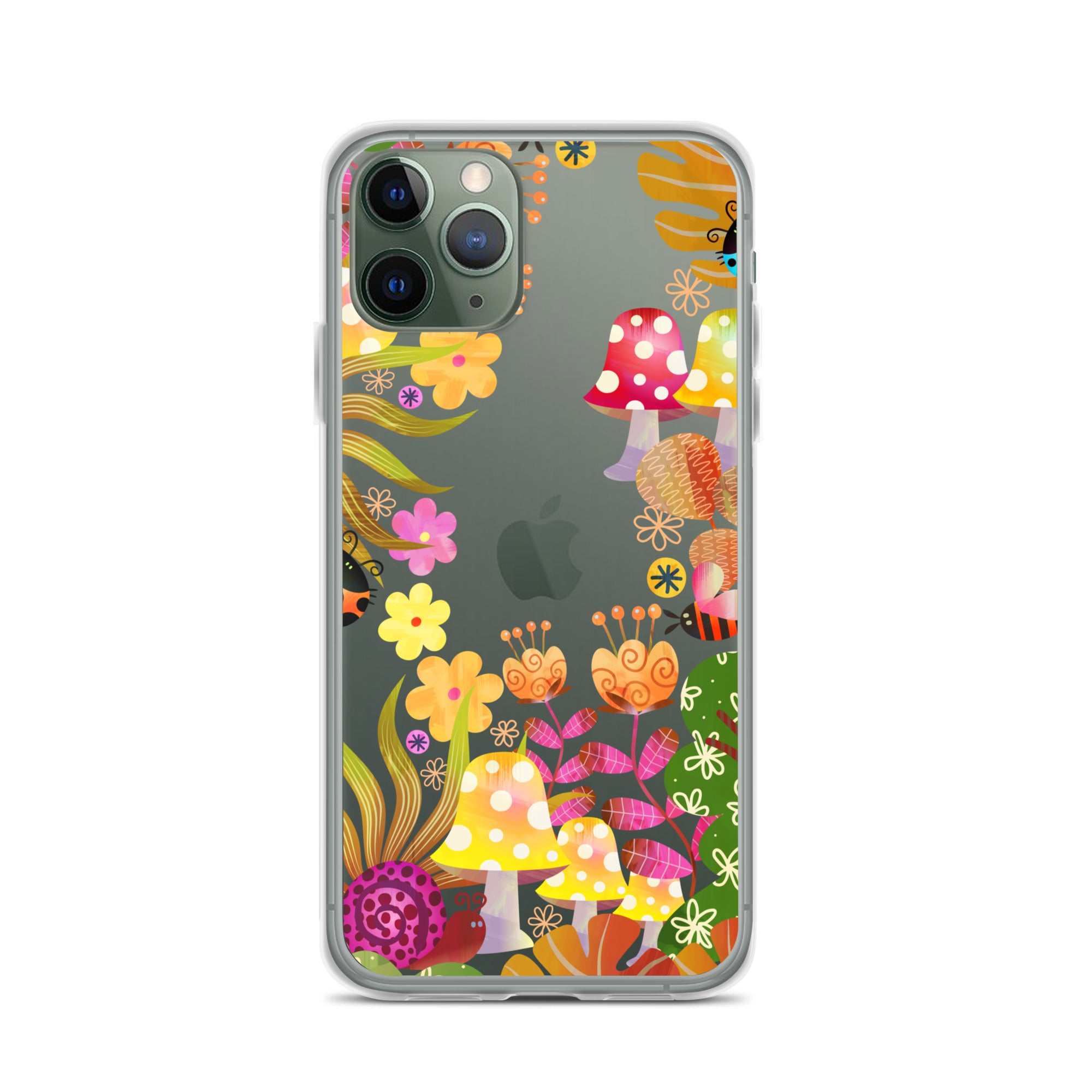 Clear Case for iPhone® Enchanted Forest Design I