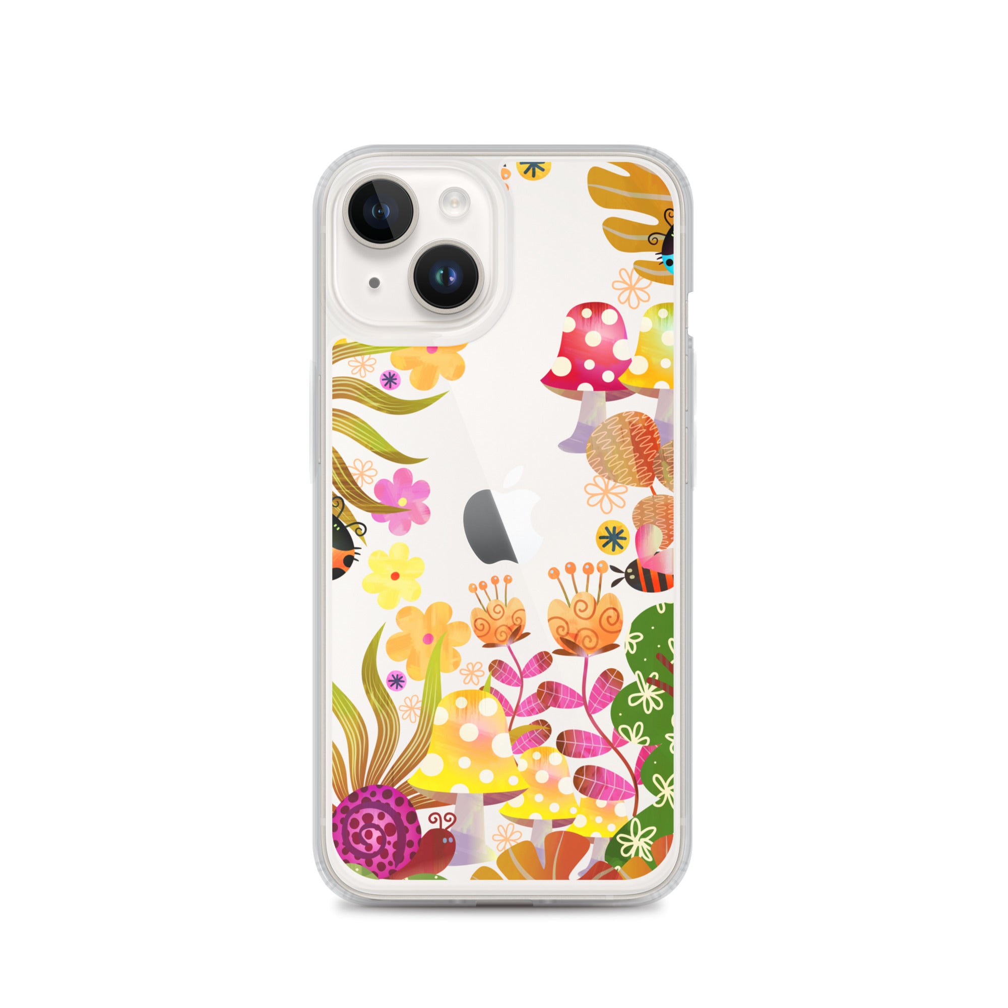 Clear Case for iPhone® Enchanted Forest Design I
