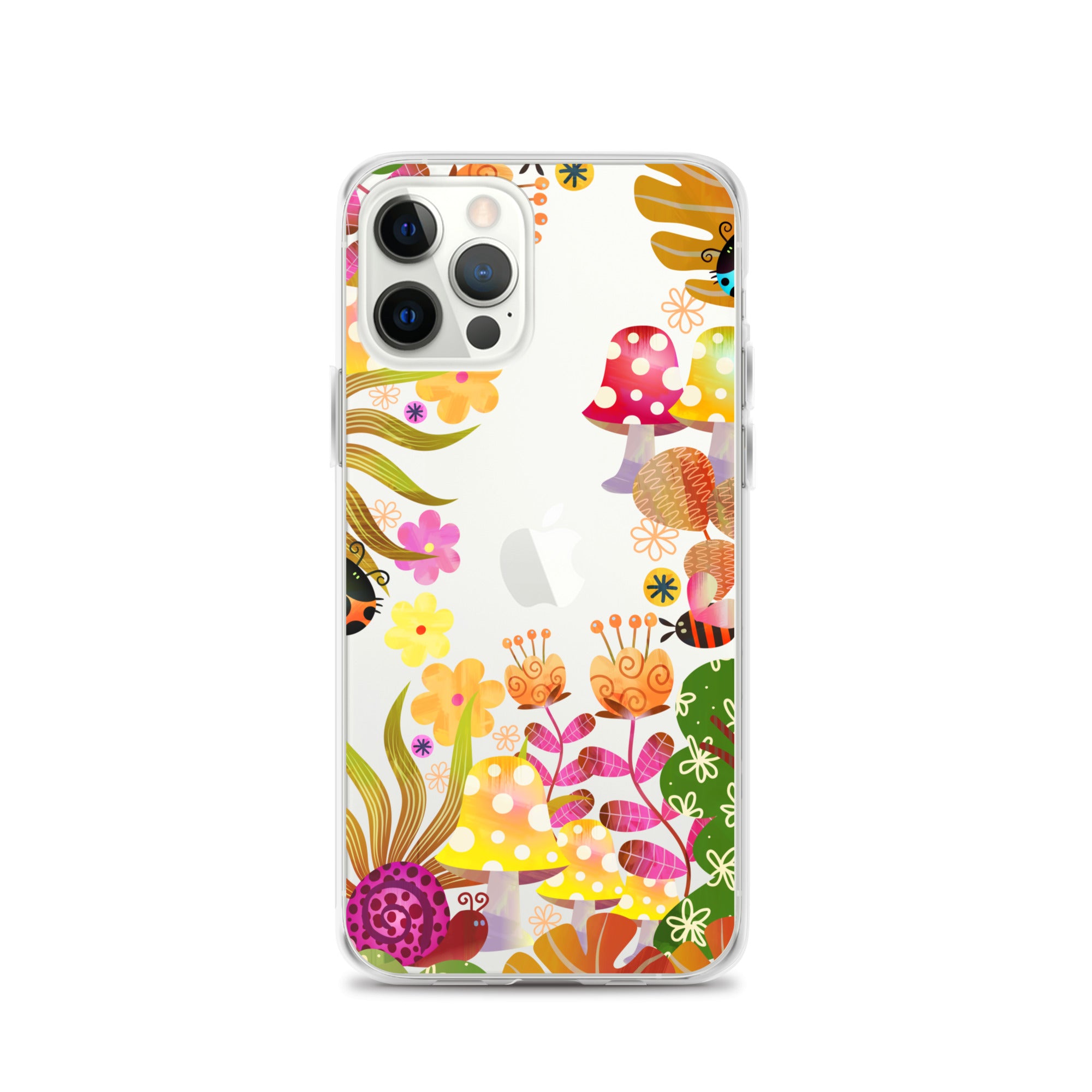Clear Case for iPhone® Enchanted Forest Design I