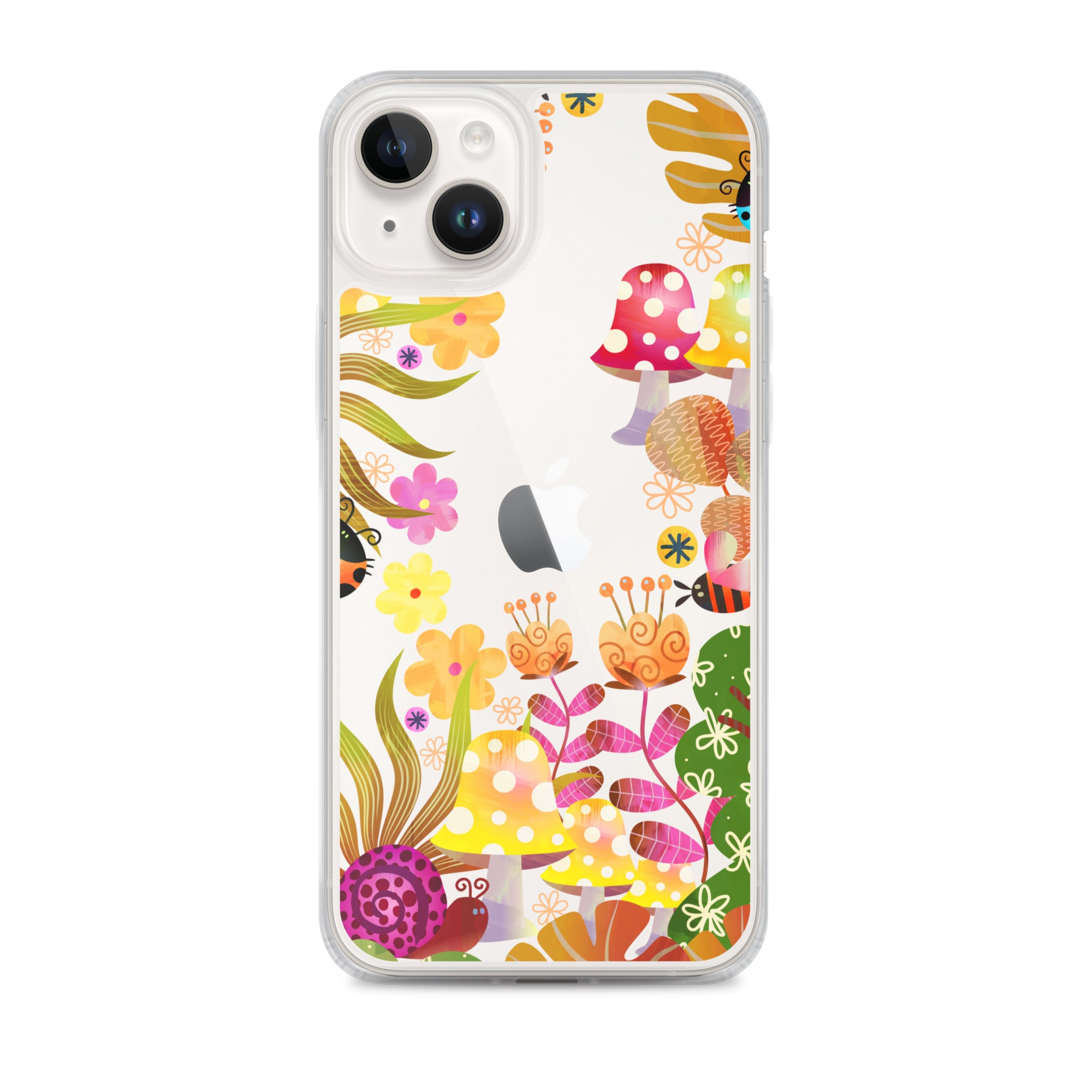 Clear Case for iPhone® Enchanted Forest Design I