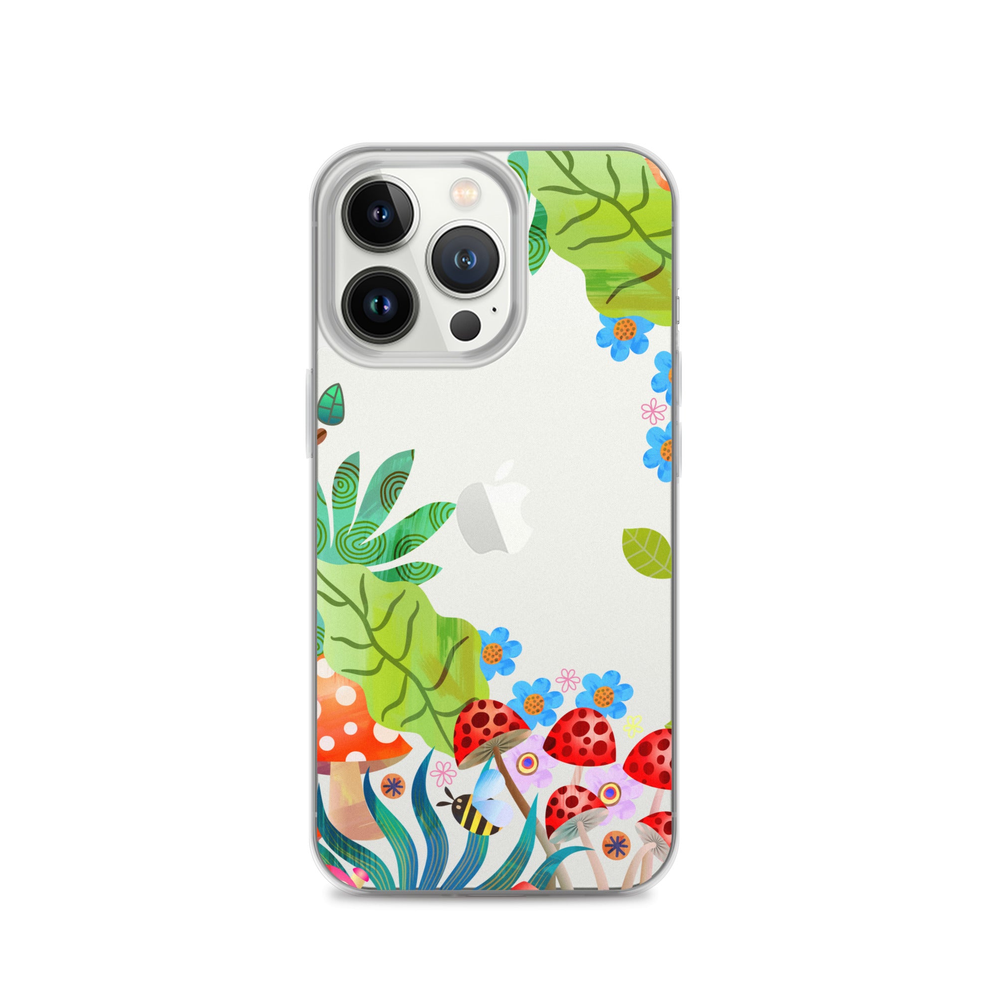 Clear Case for iPhone® Enchanted Forest Design II